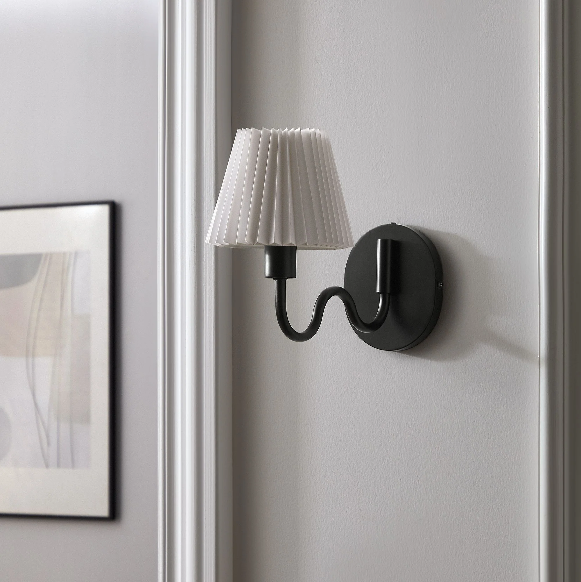 Wave Squiggle Arm Wall Sconce by Modway - Image 6