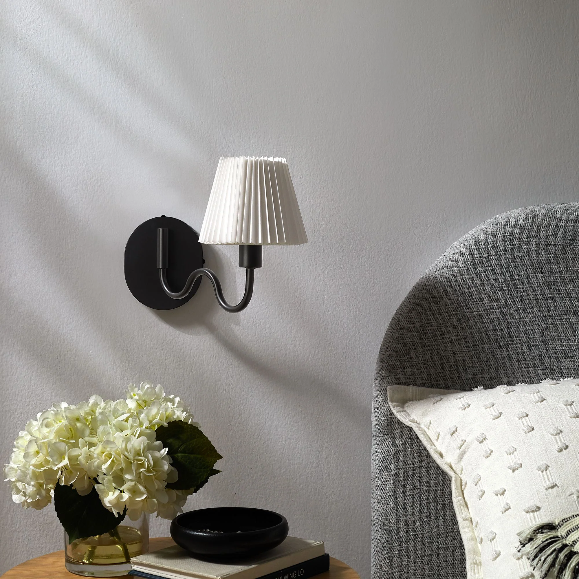 Wave Squiggle Arm Wall Sconce by Modway - Image 7