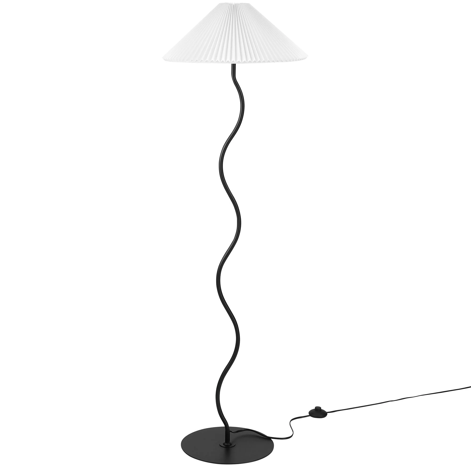 Wave Squiggle Floor Lamp by Modway - Image 2