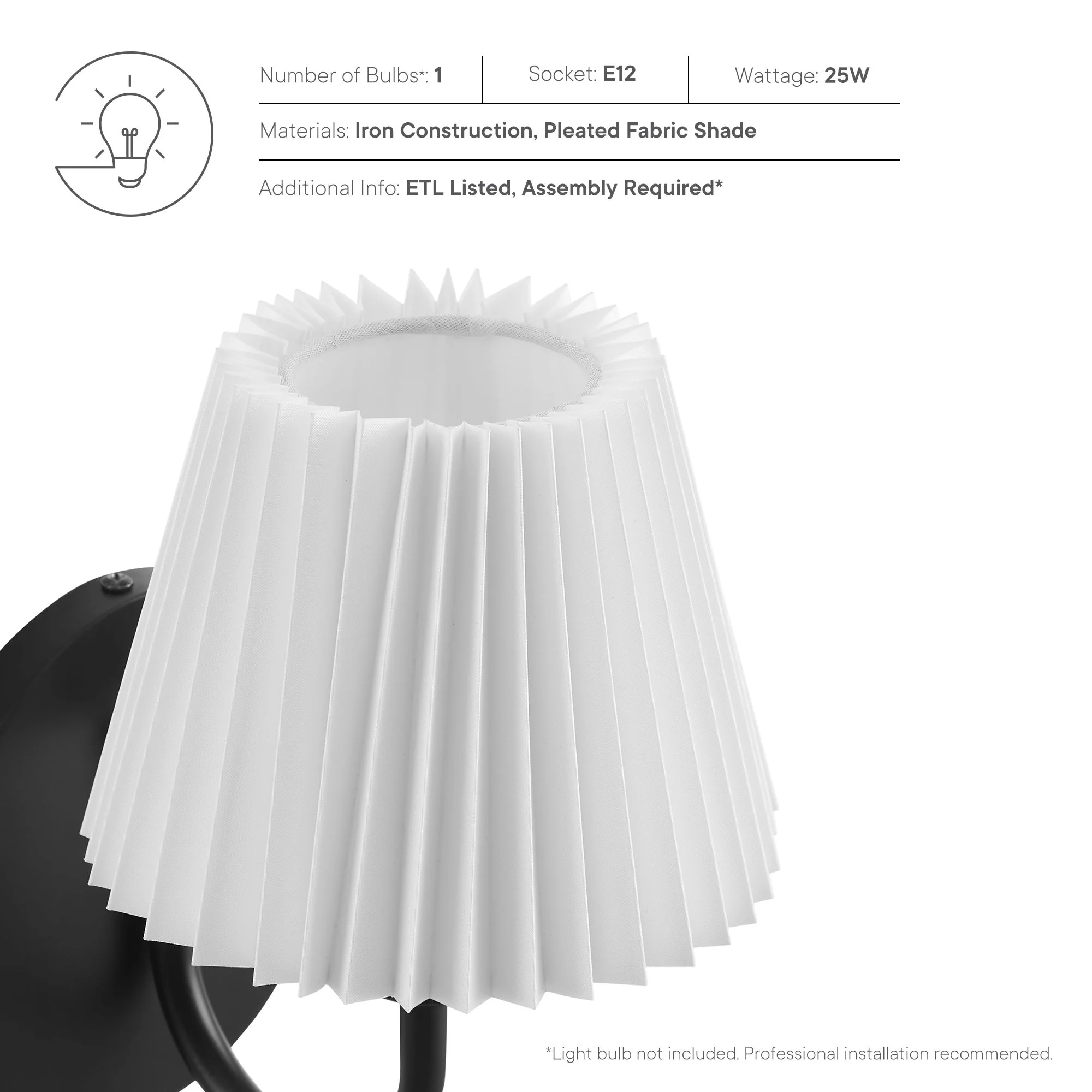 Wave Wall Sconce by Modway - Image 7