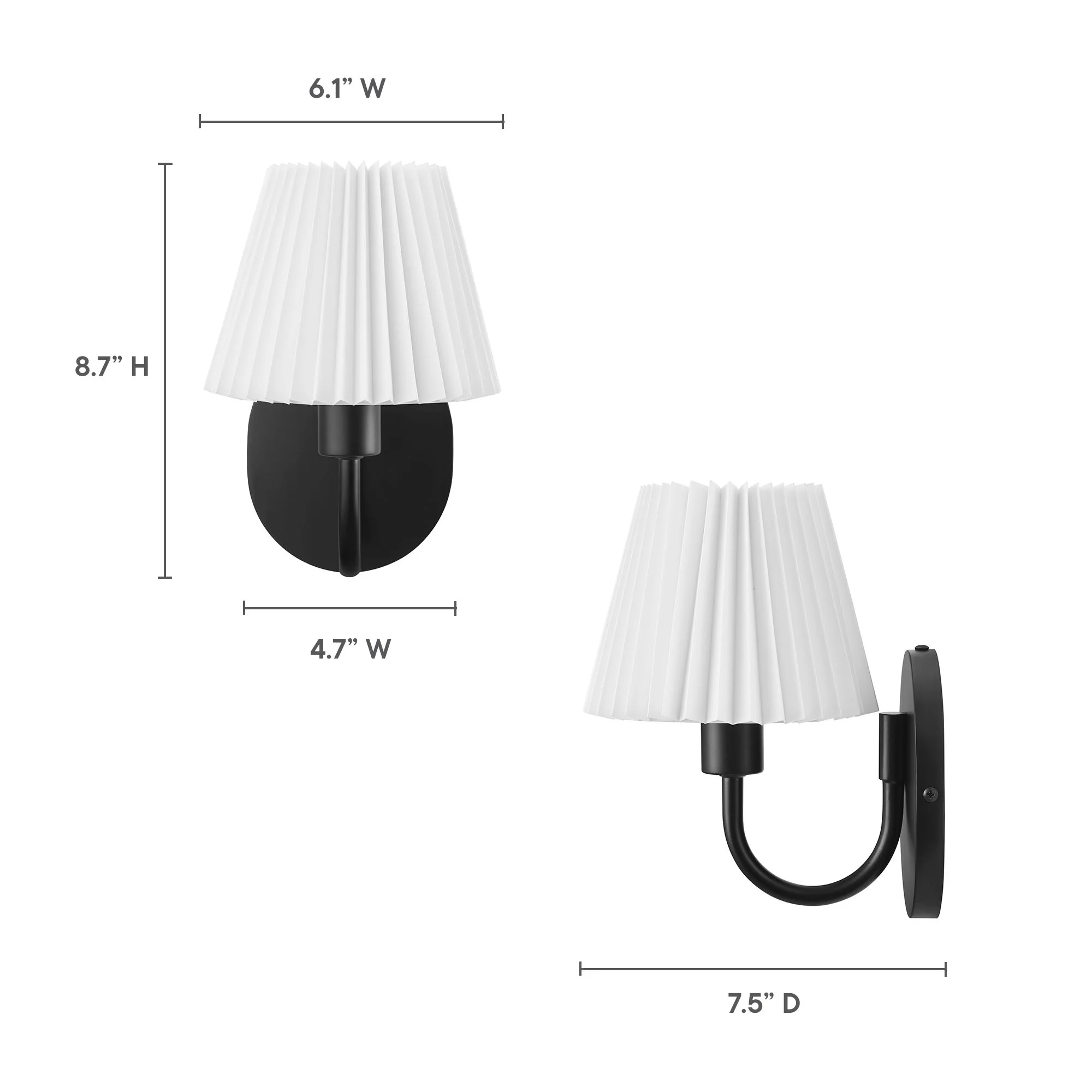 Wave Wall Sconce by Modway - Image 8