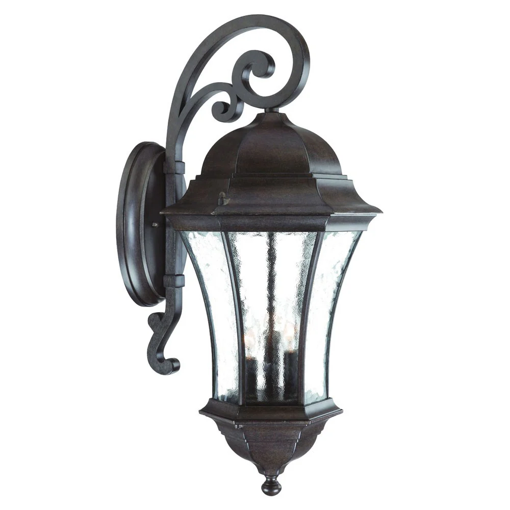 Waverly 3-Light Black Coral Wall Light By Homeroots - Image 2