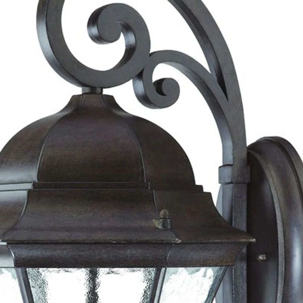 Waverly 3-Light Black Coral Wall Light By Homeroots - Image 4