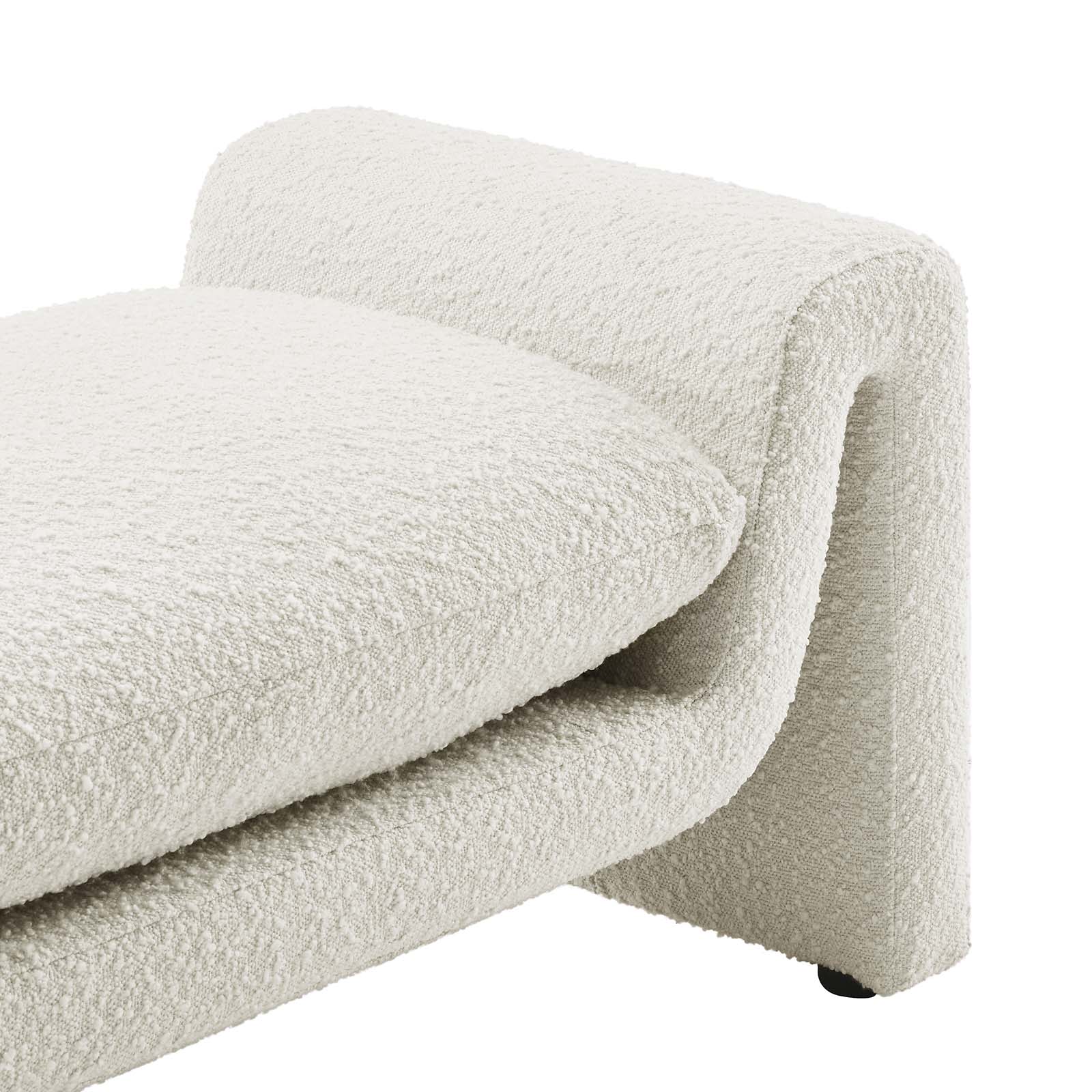 Waverly Boucle Fabric Bench By Modway - EEI-6379 - Image 12