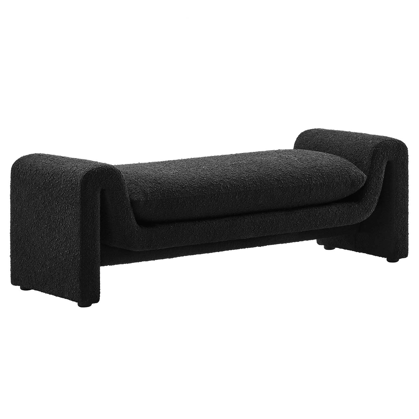 Waverly Boucle Fabric Bench By Modway - EEI-6379 - Image 2