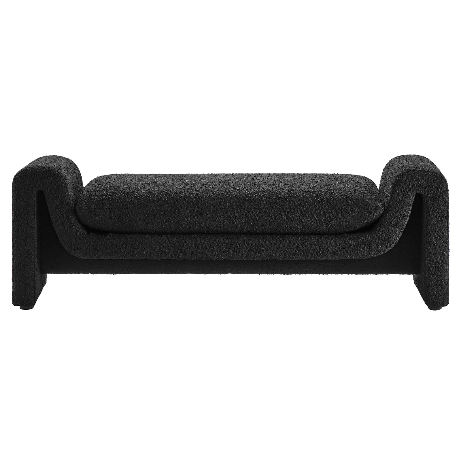 Waverly Boucle Fabric Bench By Modway - EEI-6379 - Image 4
