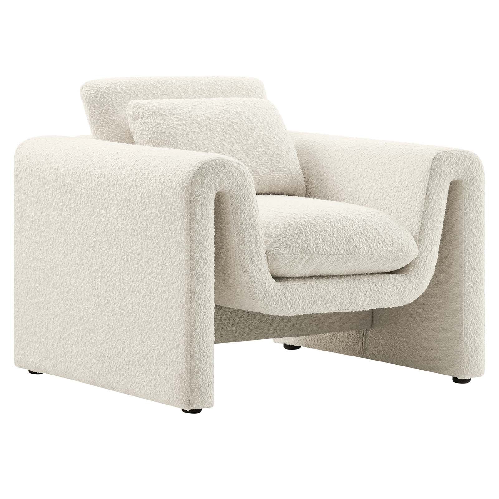 Waverly Boucle Upholstered Armchair By Modway - EEI-6575 - Image 10