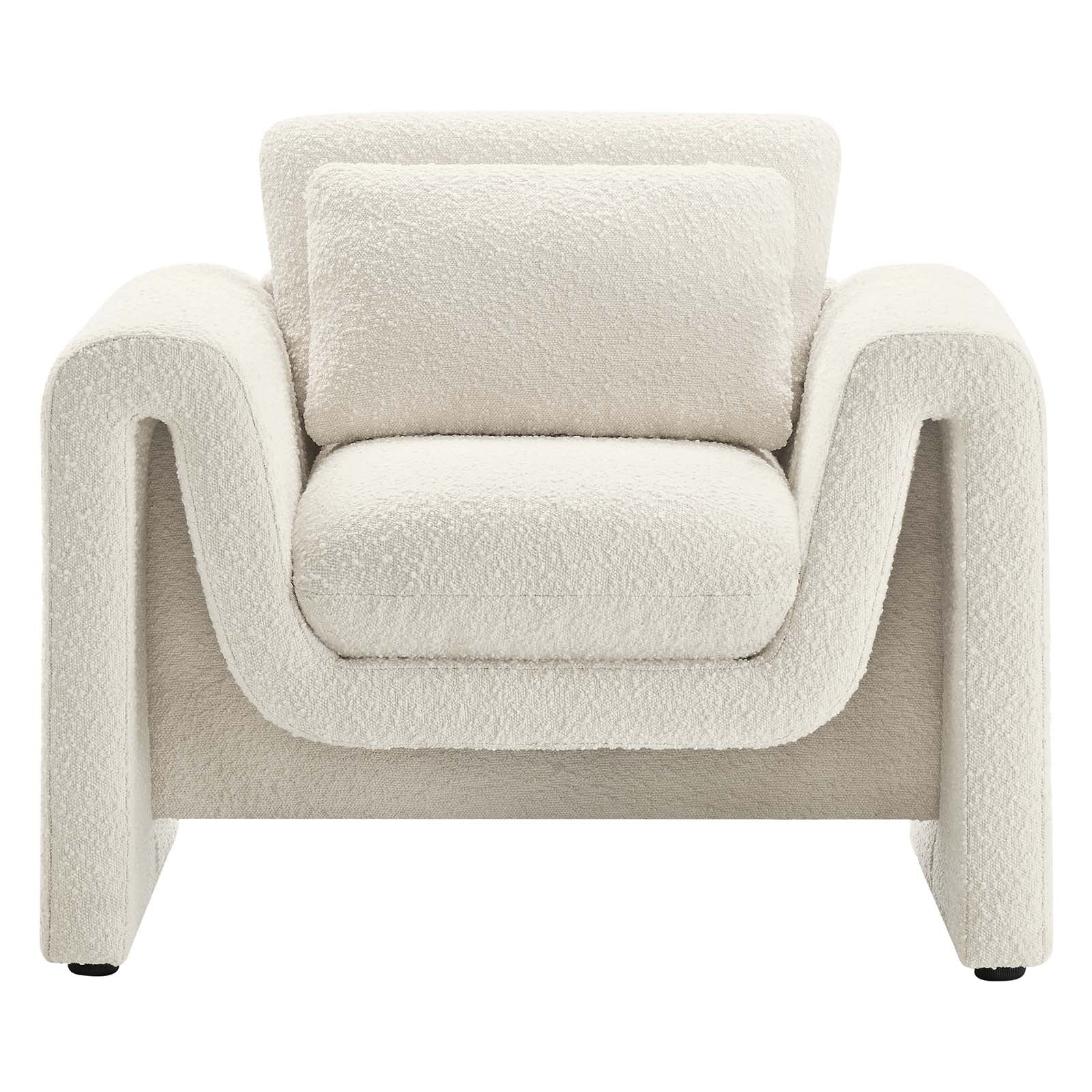 Waverly Boucle Upholstered Armchair By Modway - EEI-6575 - Image 13