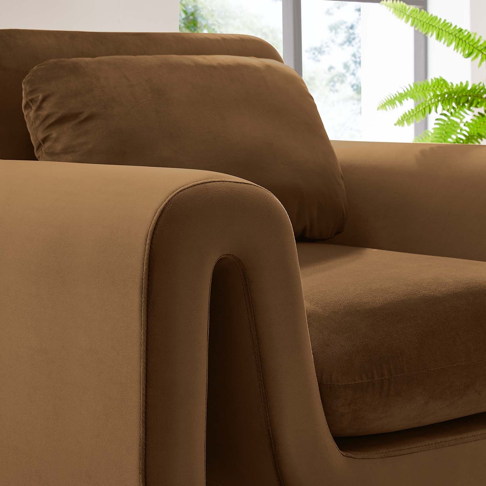 Waverly Performance Velvet Armchair By Modway - EEI-6576 - Image 2