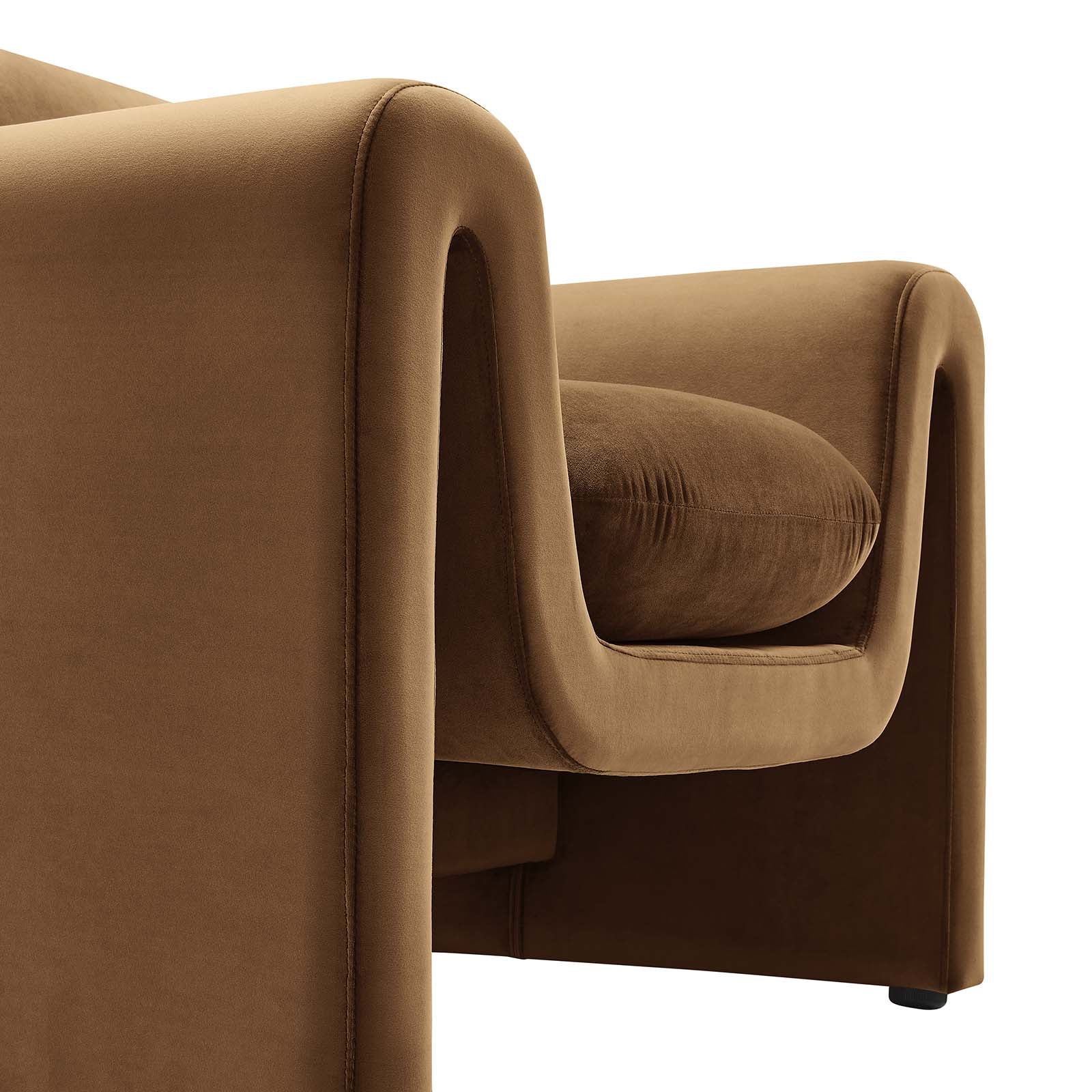 Waverly Performance Velvet Armchair By Modway - EEI-6576 - Image 6