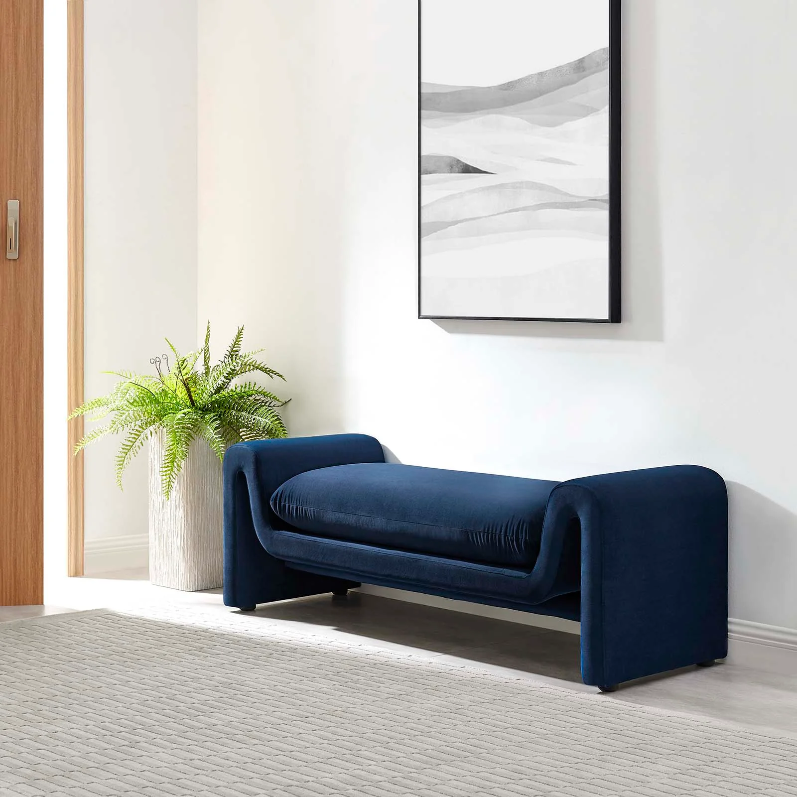 Waverly Performance Velvet Bench By Modway - EEI-6380 - Image 27