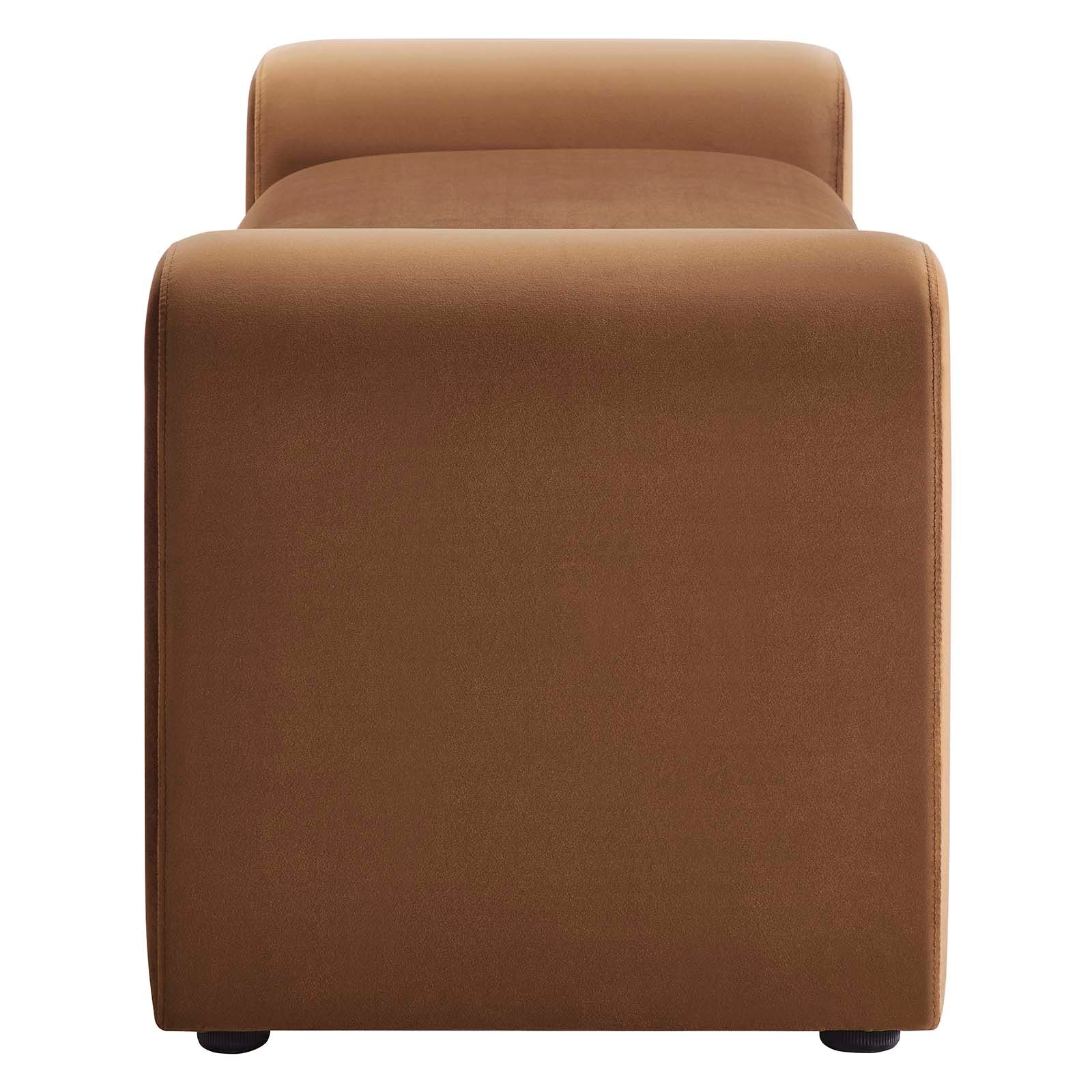 Waverly Performance Velvet Bench By Modway - EEI-6380 - Image 3