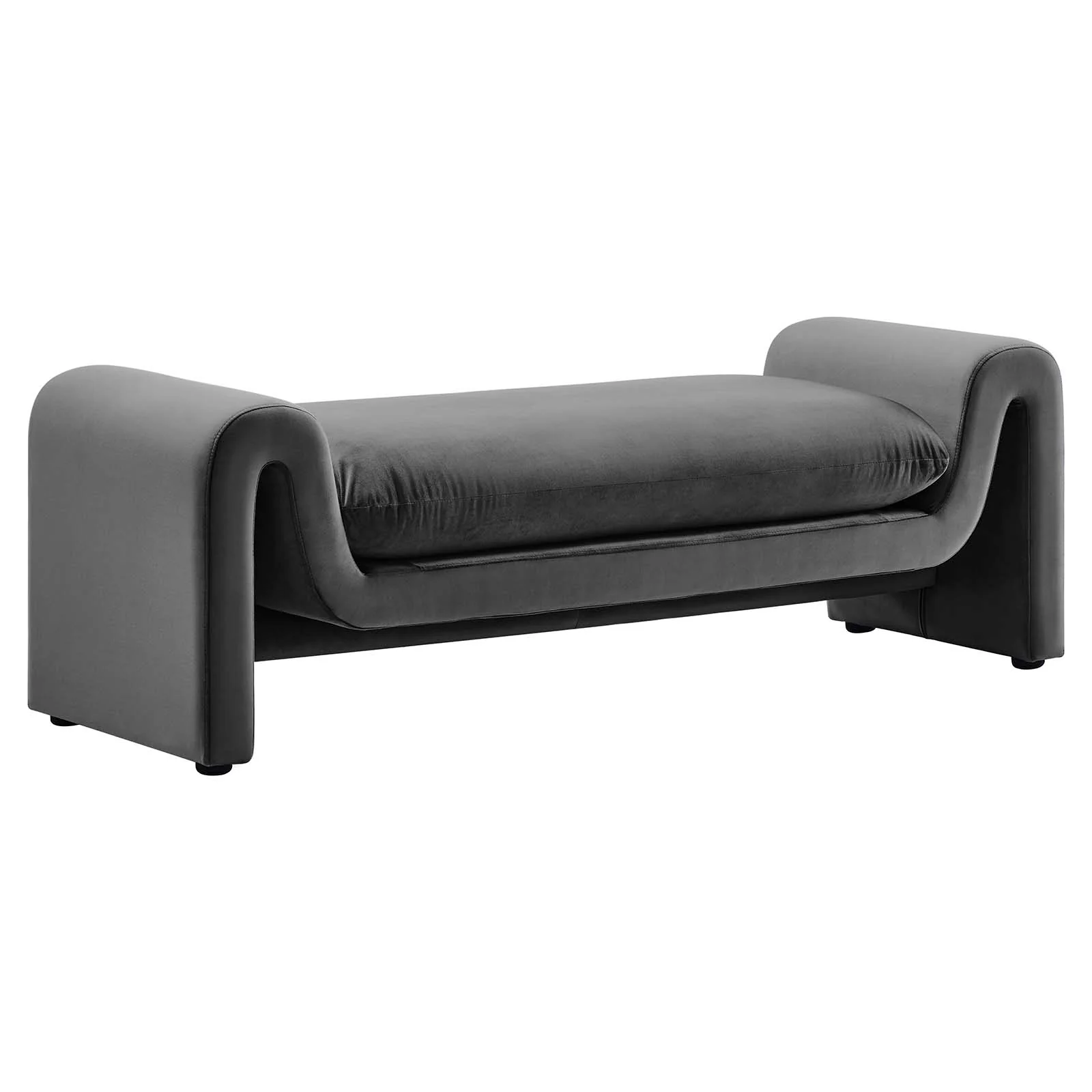 Waverly Performance Velvet Bench By Modway - EEI-6380 - Image 9