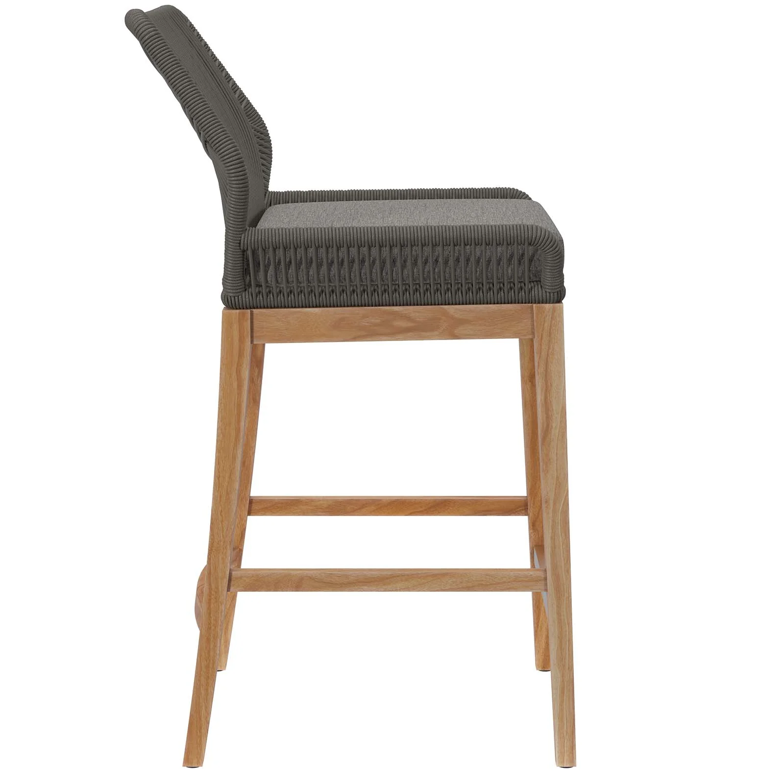 Wellspring Outdoor Patio Teak Wood Bar Stool By Modway - EEI-5746 - Image 9