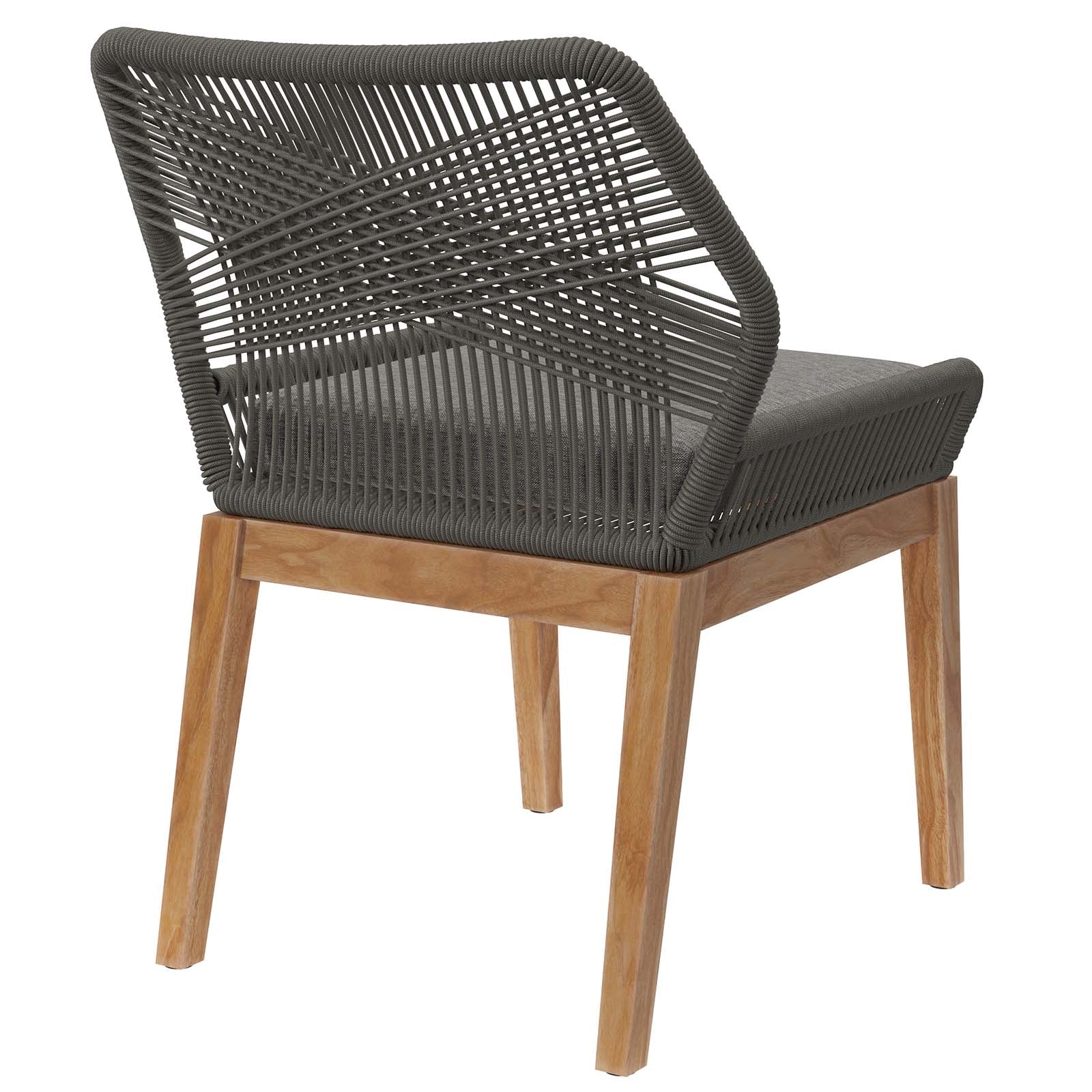 Wellspring Outdoor Patio Teak Wood Dining Chair By Modway - EEI-5747 - Image 10