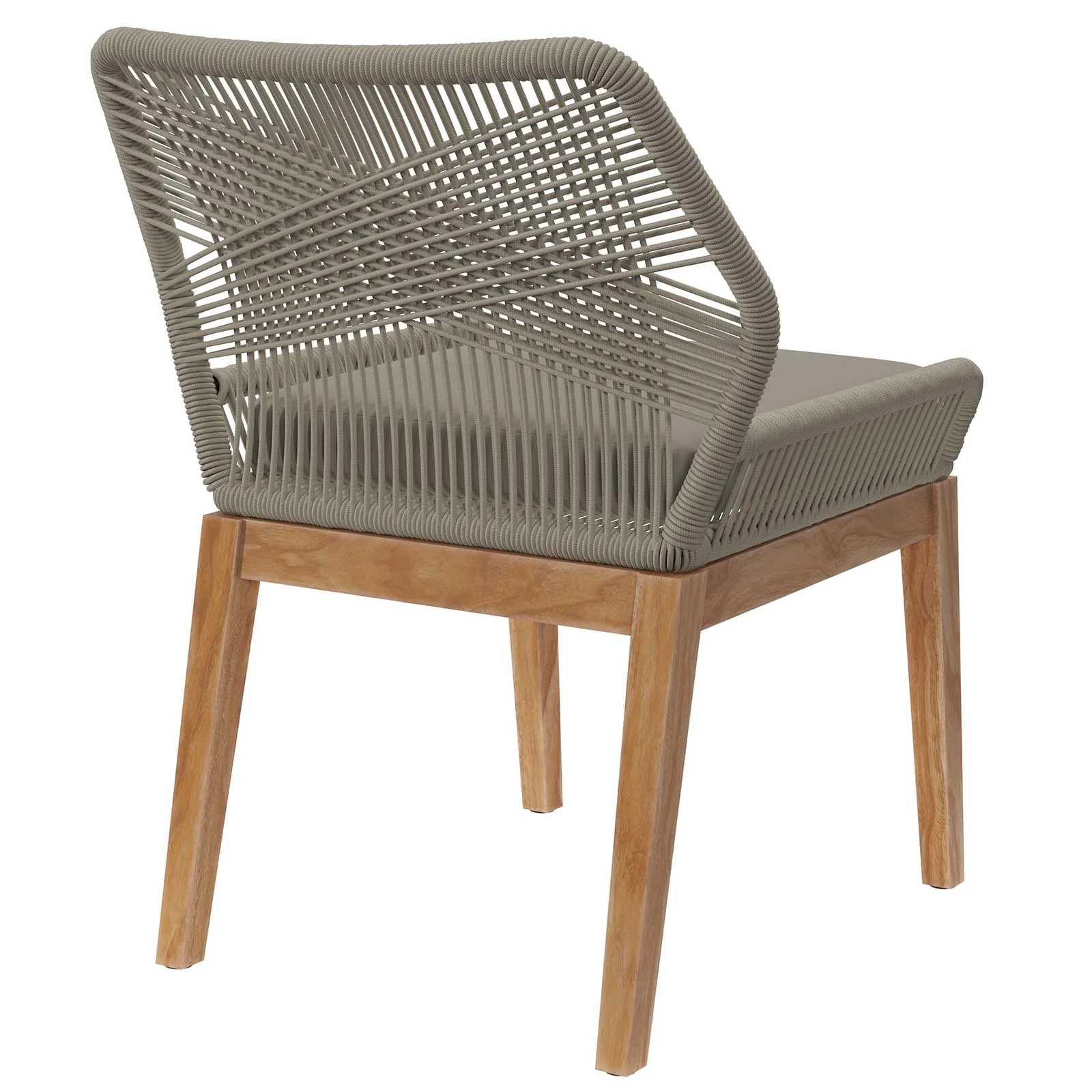 Wellspring Outdoor Patio Teak Wood Dining Chair By Modway - EEI-5747 - Image 17