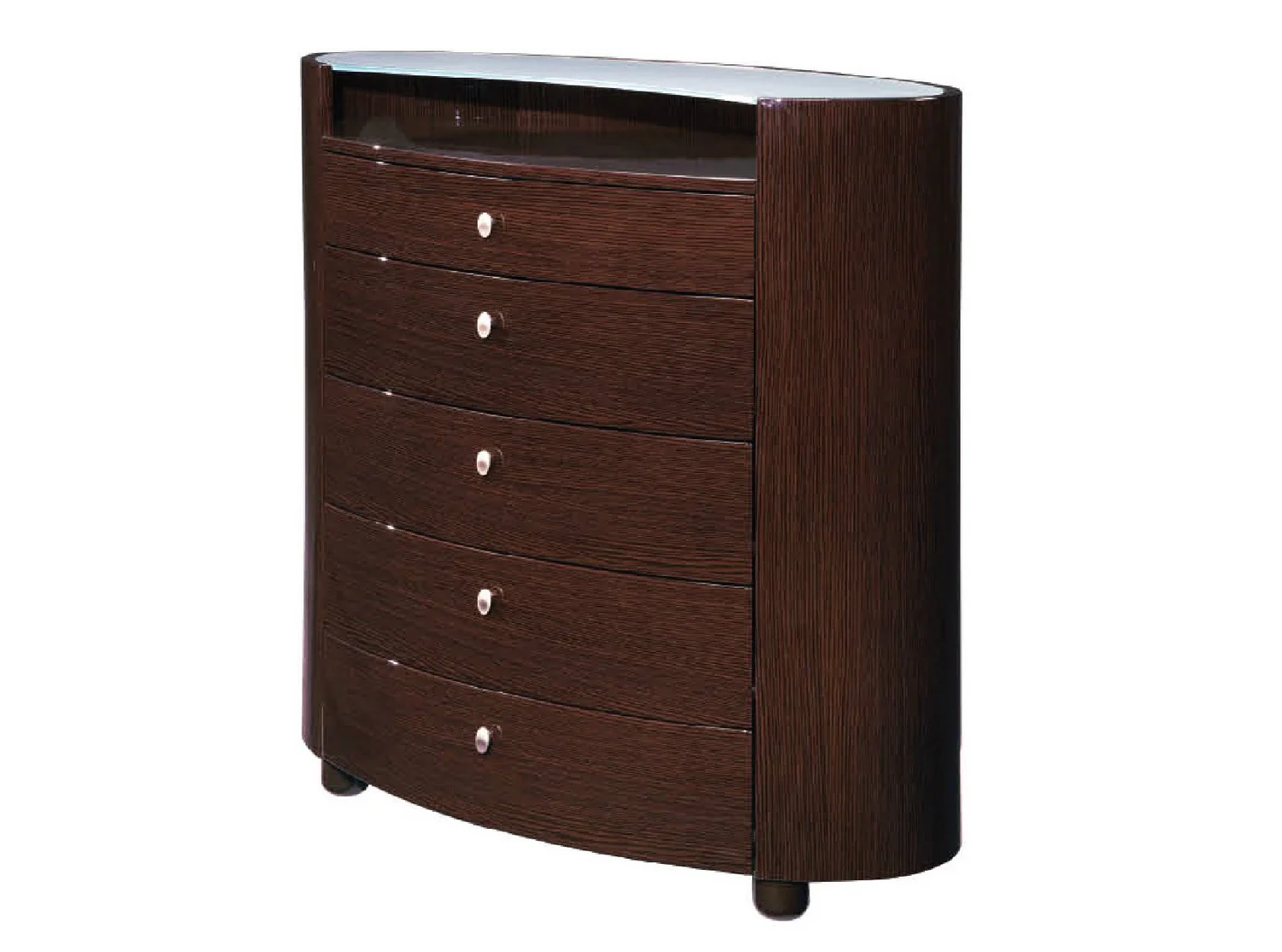 Wenge Chest By Homeroots - Image 3