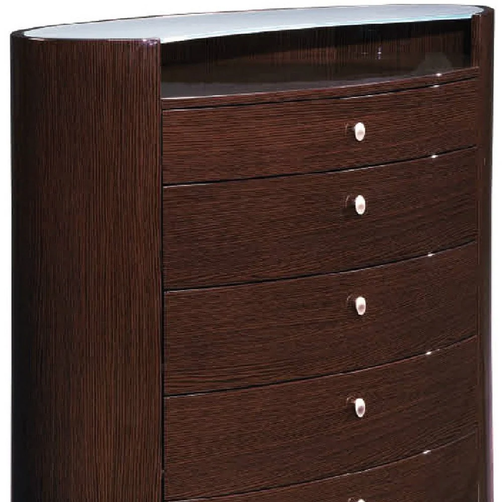 Wenge Chest By Homeroots - Image 4
