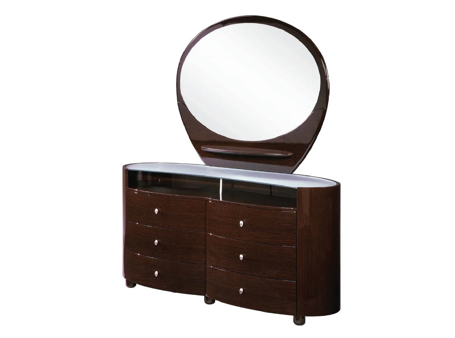Wenge Dresser By Homeroots - Image 3