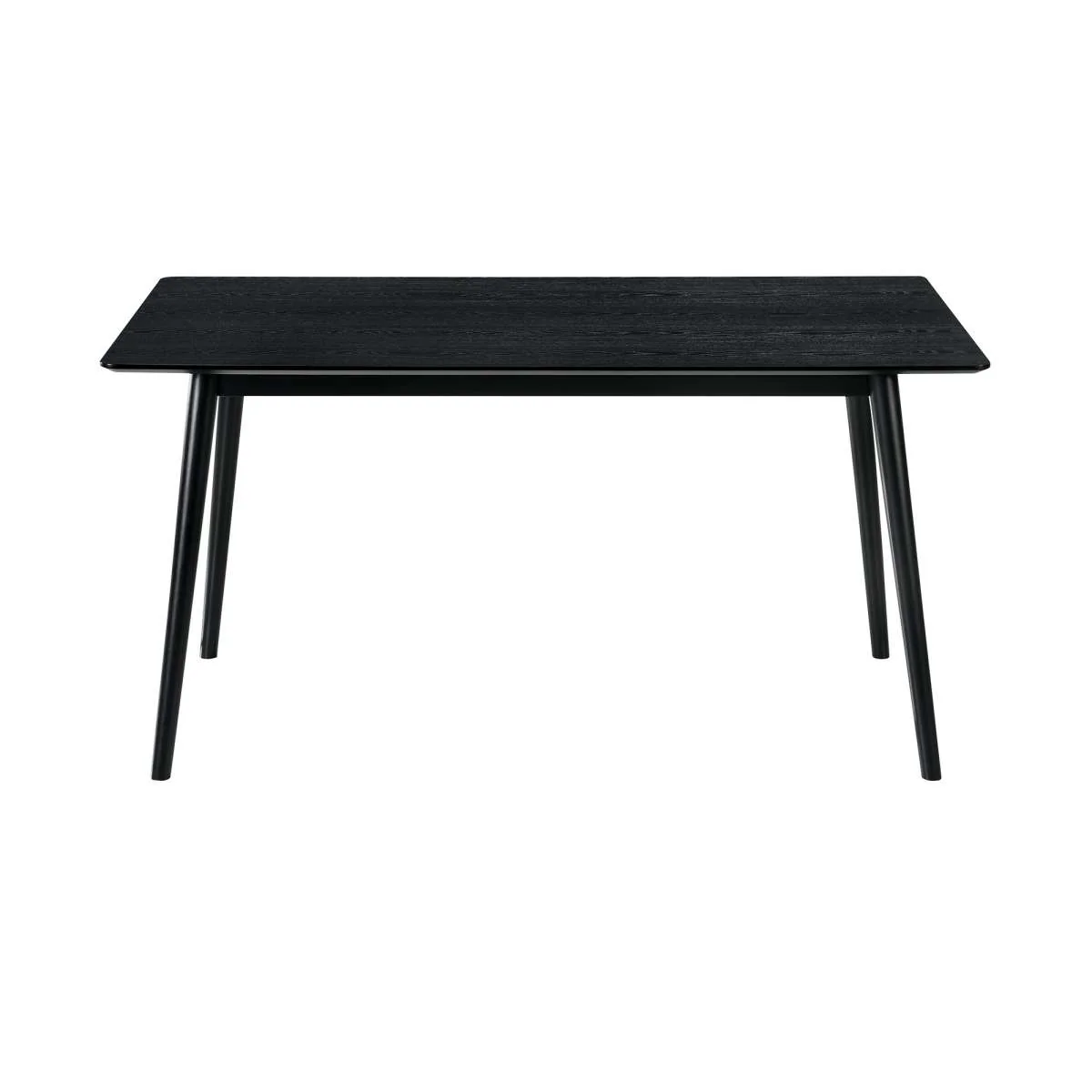 Westmont 59" Rectangular Dining Table in Black Wood By Armen Living - Image 3