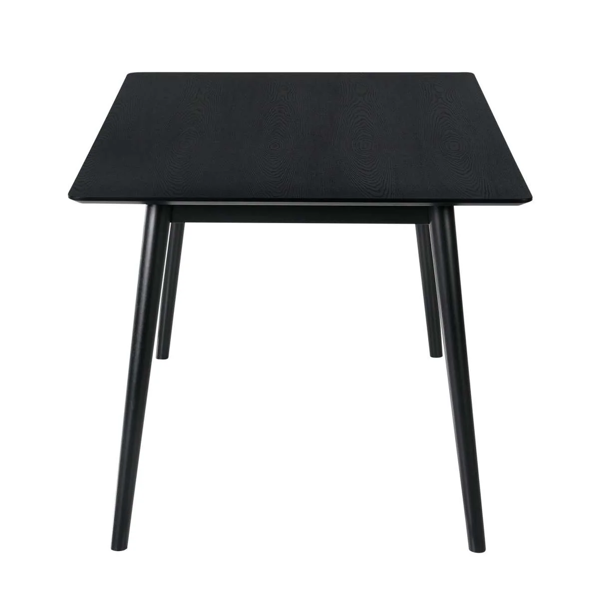 Westmont 59" Rectangular Dining Table in Black Wood By Armen Living - Image 4