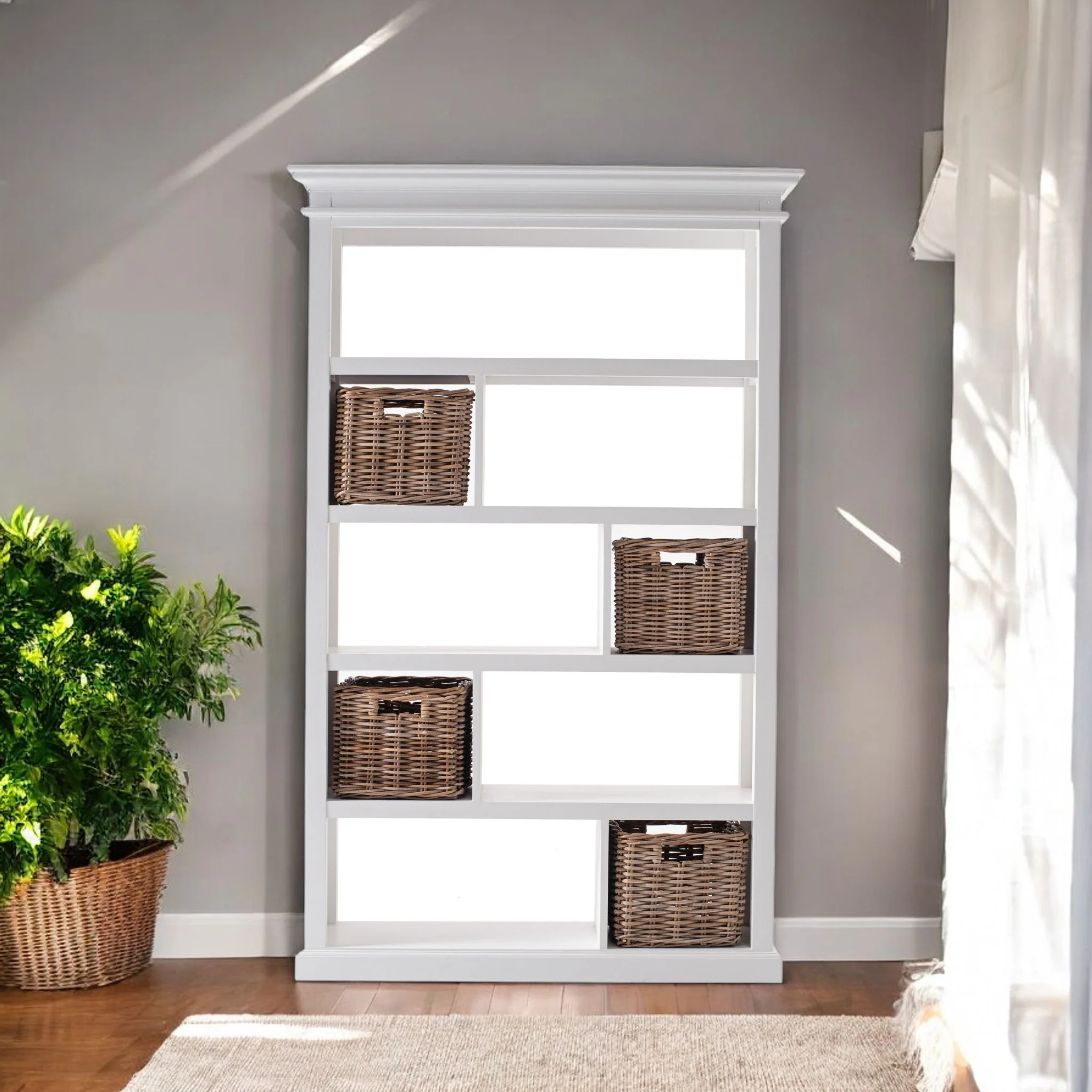 White Accent Cabinet By Homeroots - Image 2