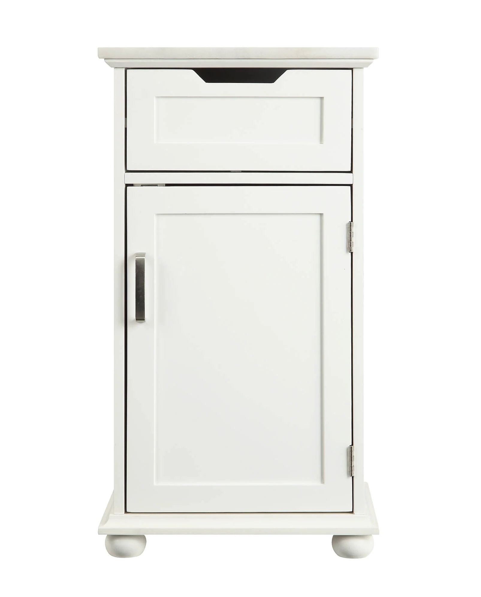 White Alluring Cabinet By Homeroots - Image 2