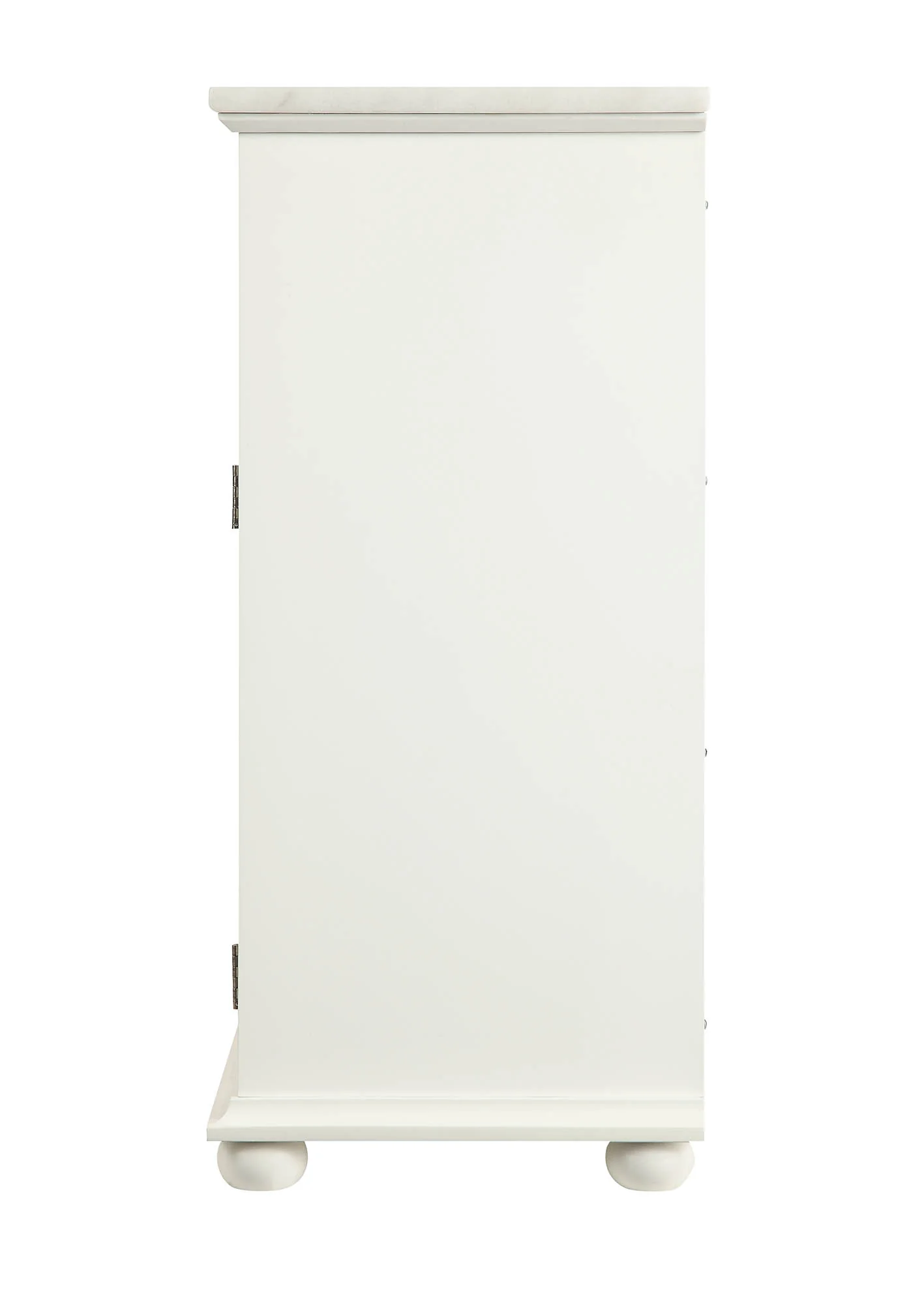 White Alluring Cabinet By Homeroots - Image 3