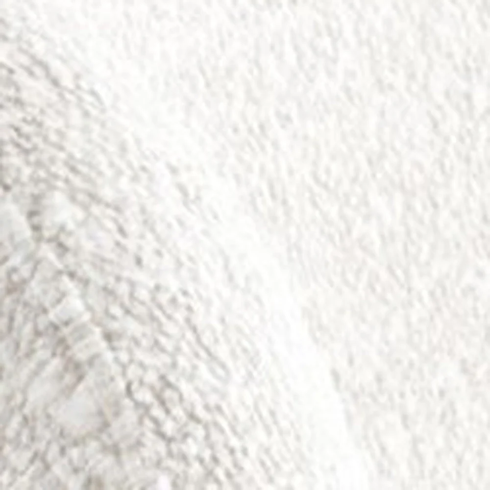 White Boucle Wingback Chair By Homeroots - Image 5