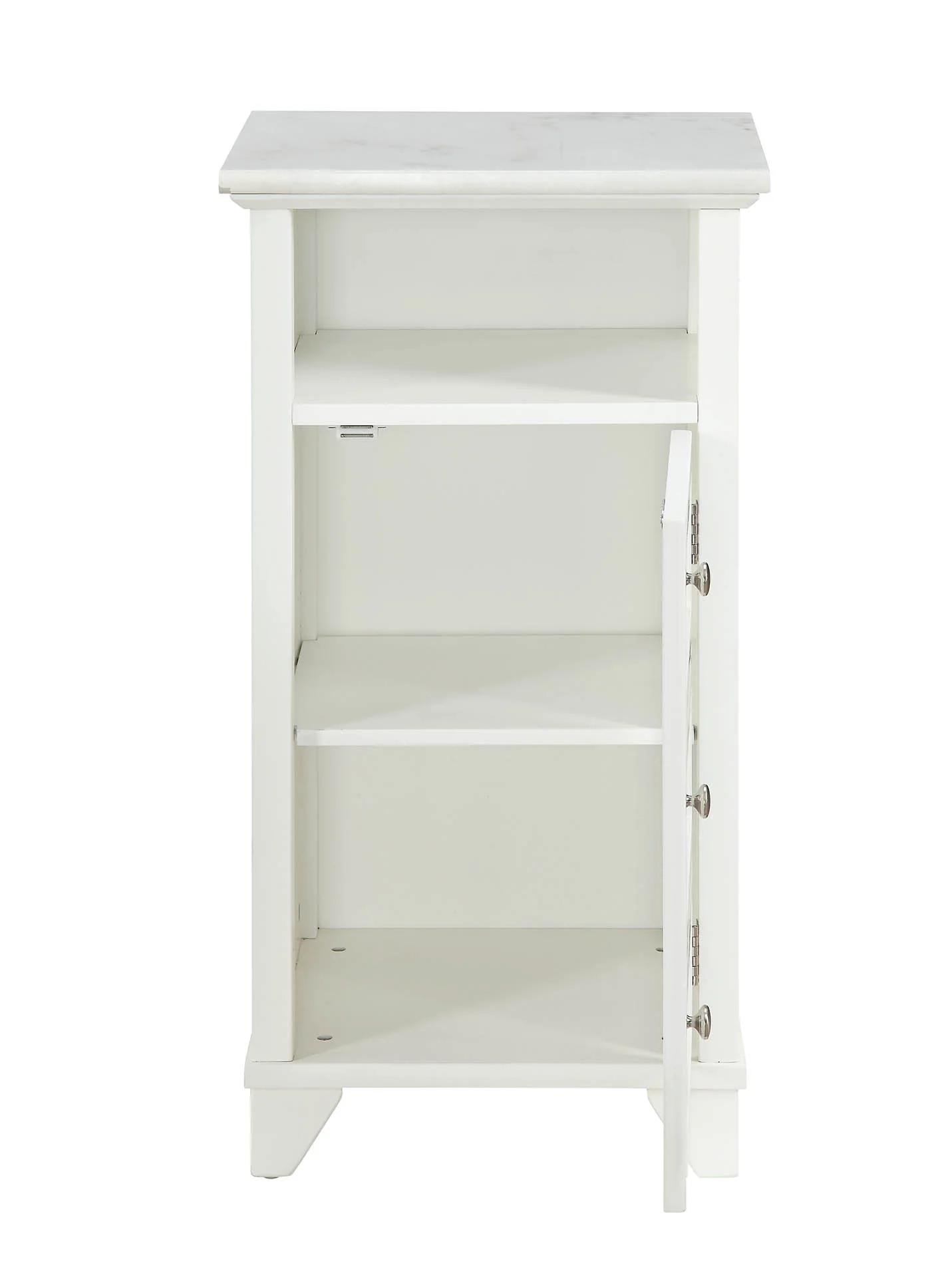 White Cabinet By Homeroots - Image 5