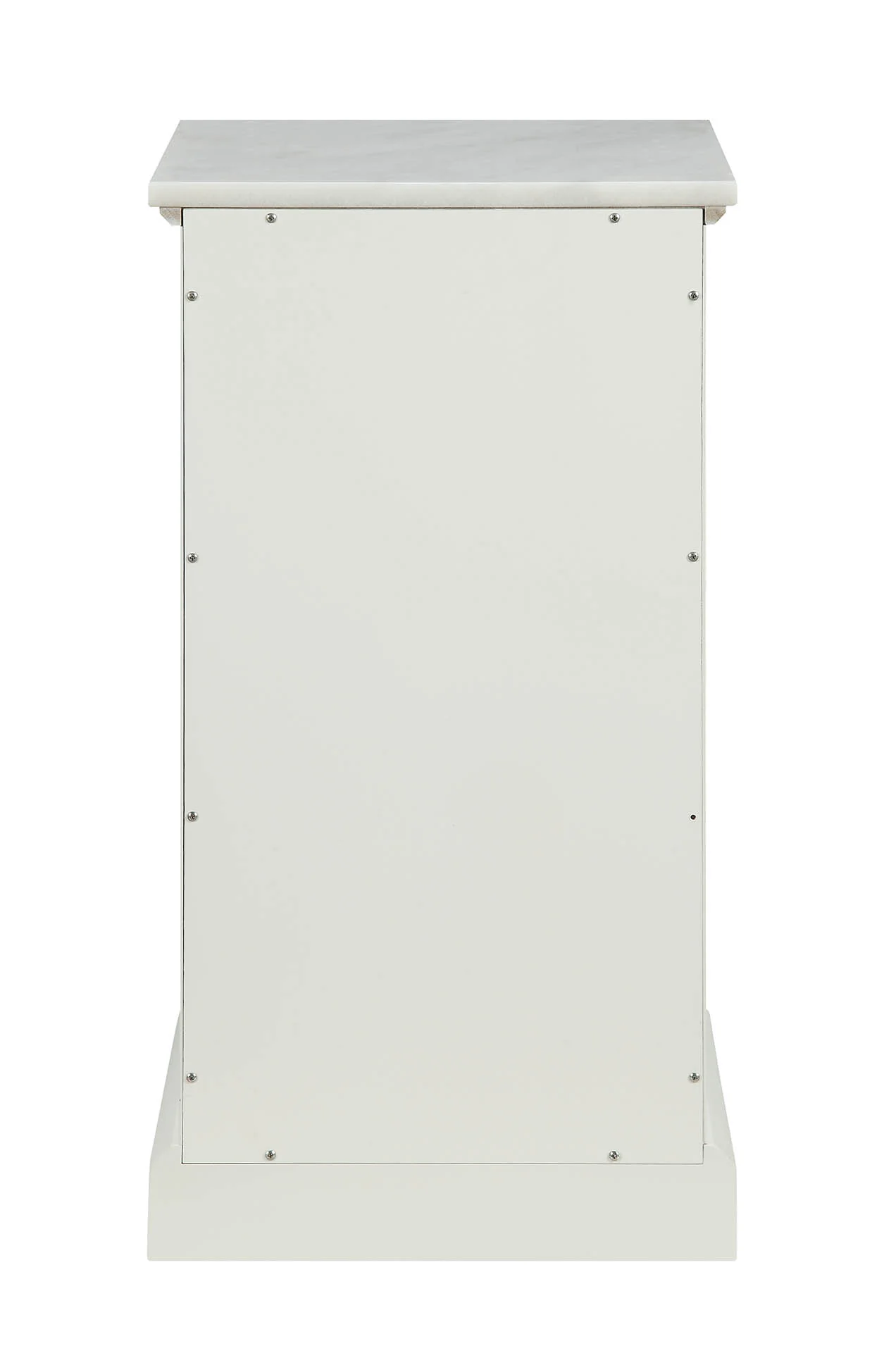 White Classy Cabinet By Homeroots - Image 3
