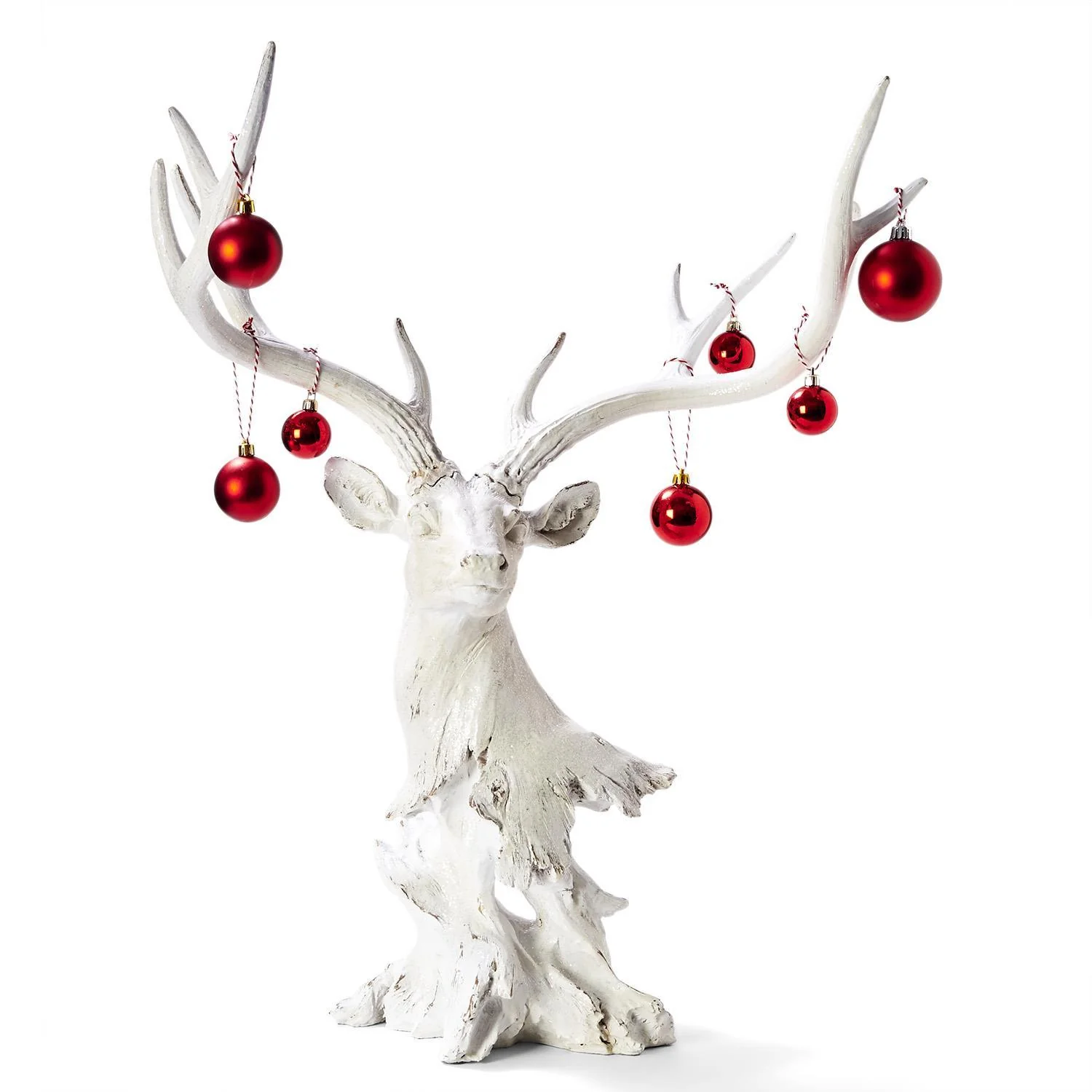 White Deer Decor Set Of 2 By Two's Company - Image 3