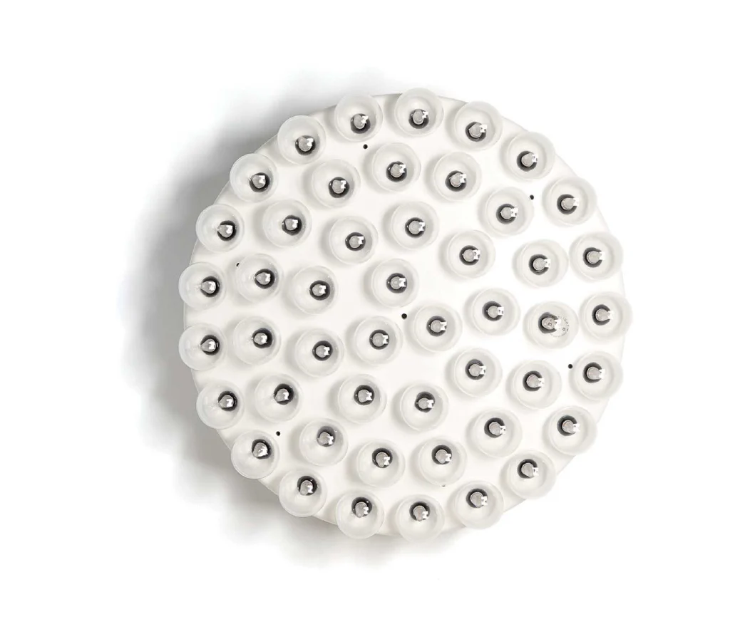 White Glass Metal Pendant Lamp By Homeroots - Image 2