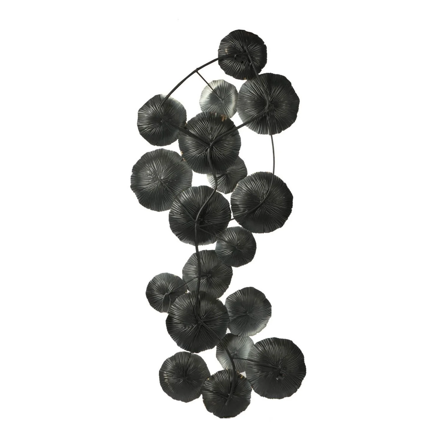 White Iron Novelty Hanging Dimensional Sculpture By Homeroots - Image 3