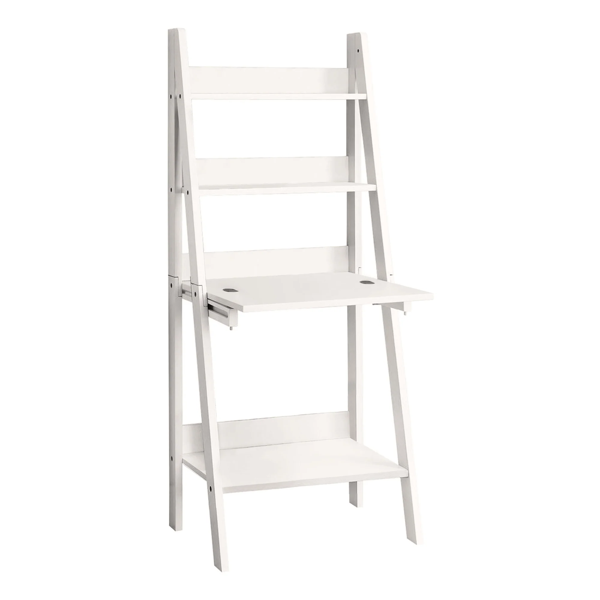 White Ladder Style Computer Desk By Homeroots - Image 2