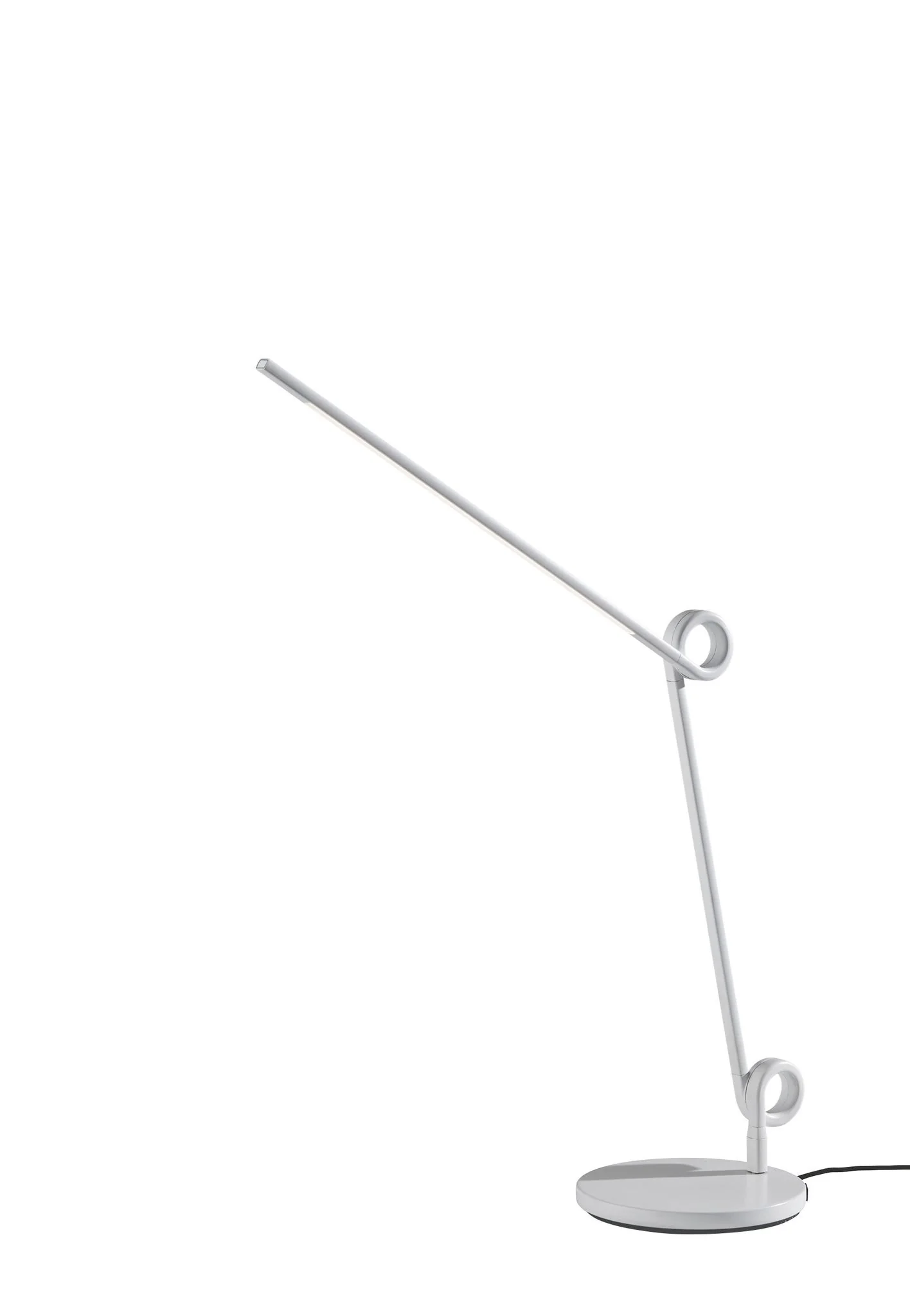 White Metal Novelty Desk Table Lamp By Homeroots - Image 2