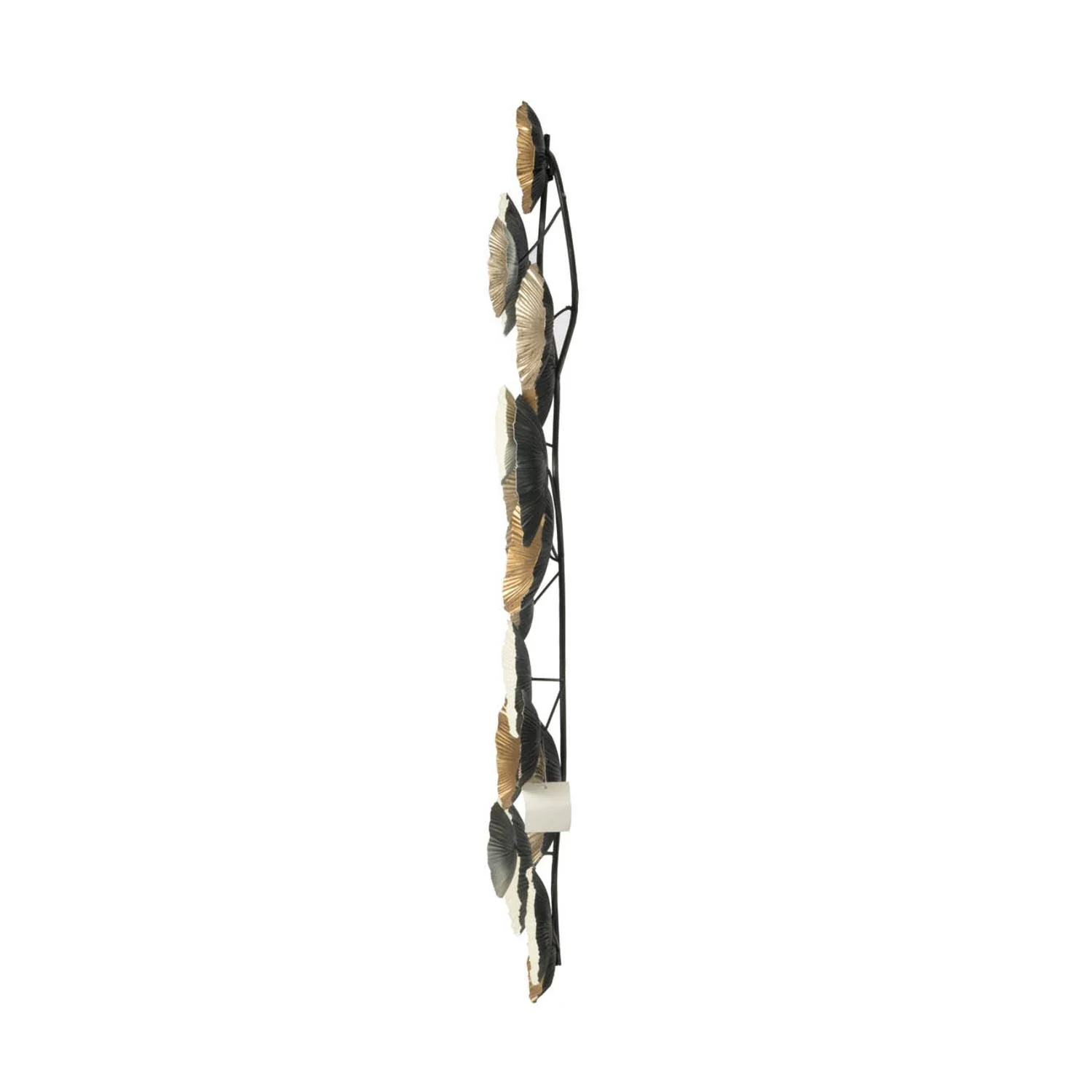 White Metal Novelty Hanging Dimensional Sculpture By Homeroots - Image 3