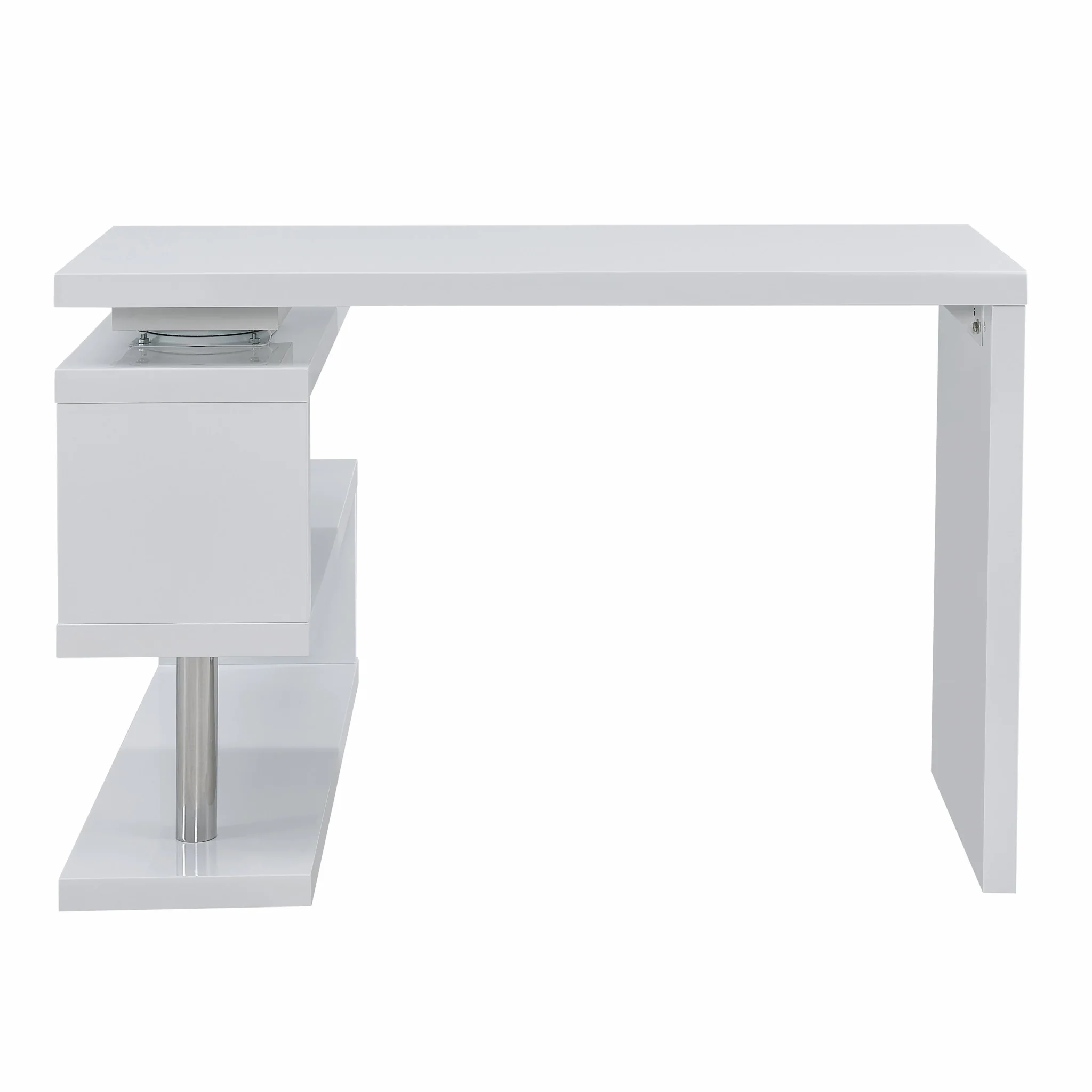 White Multifunctional Desk By Homeroots - Image 6