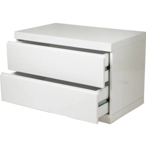 White Nightstand By Homeroots - 370734 - Image 3