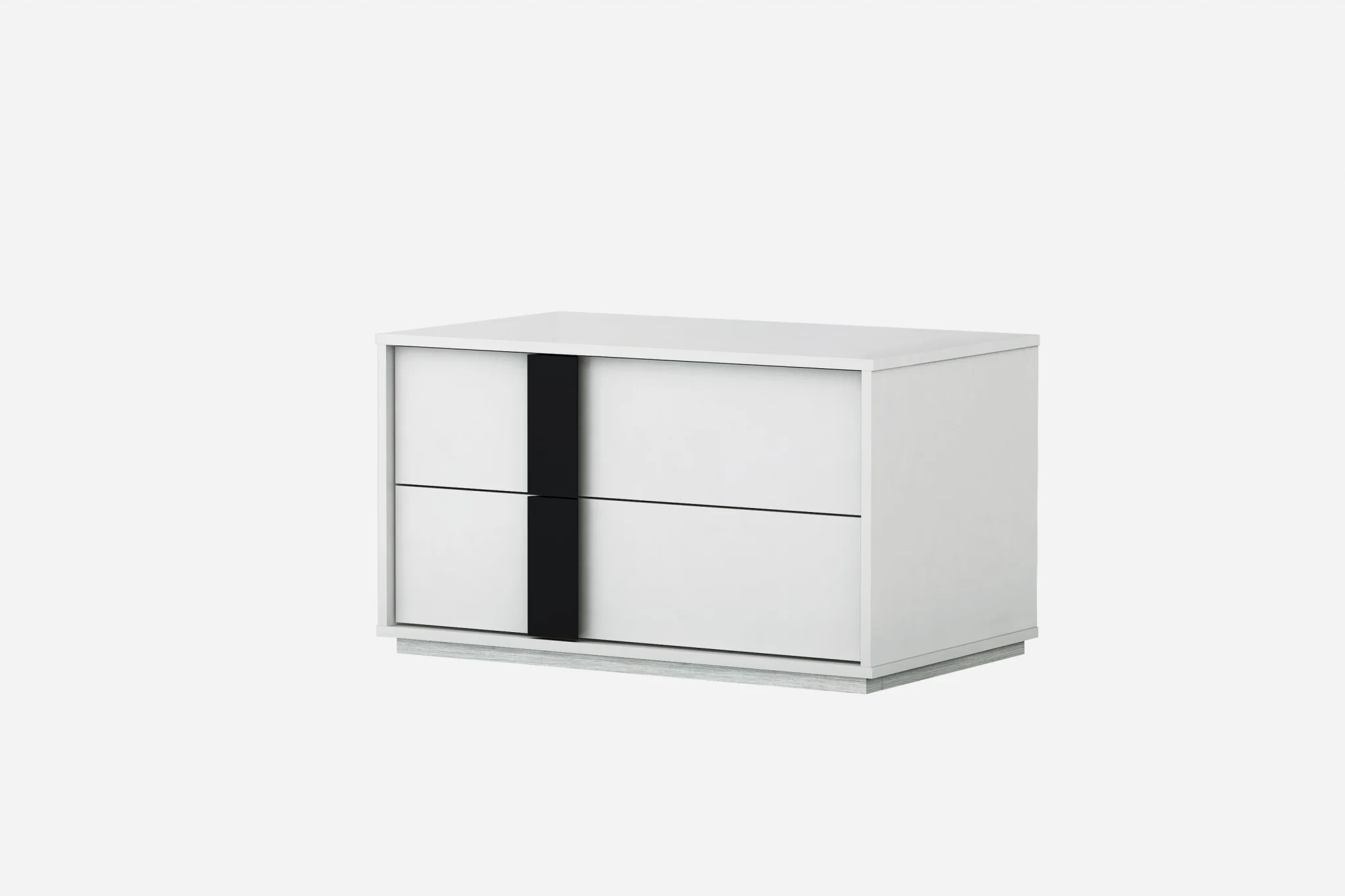 White Nightstand By Homeroots - 370749 - Image 3