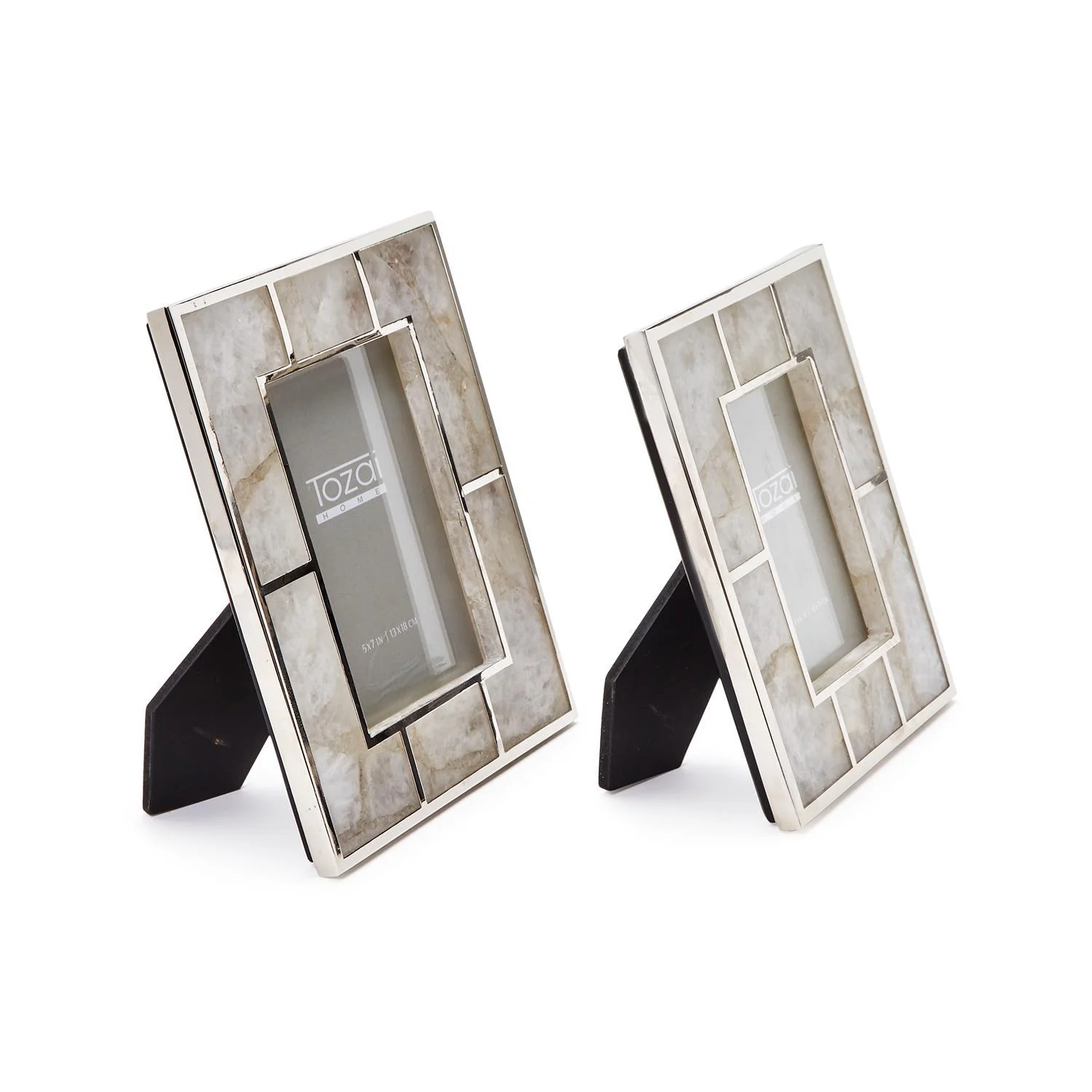 White Quartz Photo Frames Set Of 4 By Tozai Home - Image 2