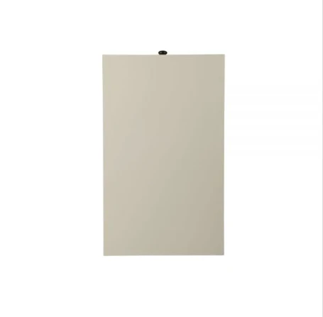 White Solid and Manufactured Wood End Table With Drawer And Shelf By Homeroots - Image 7