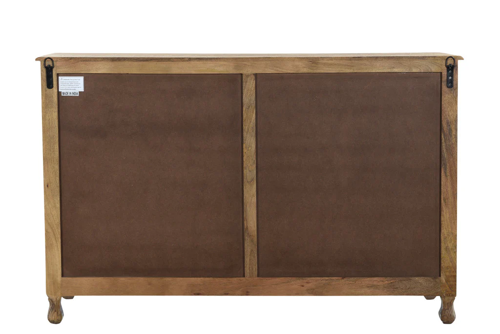 White Solid Wood Seven Drawer Dresser By Homeroots - Image 3