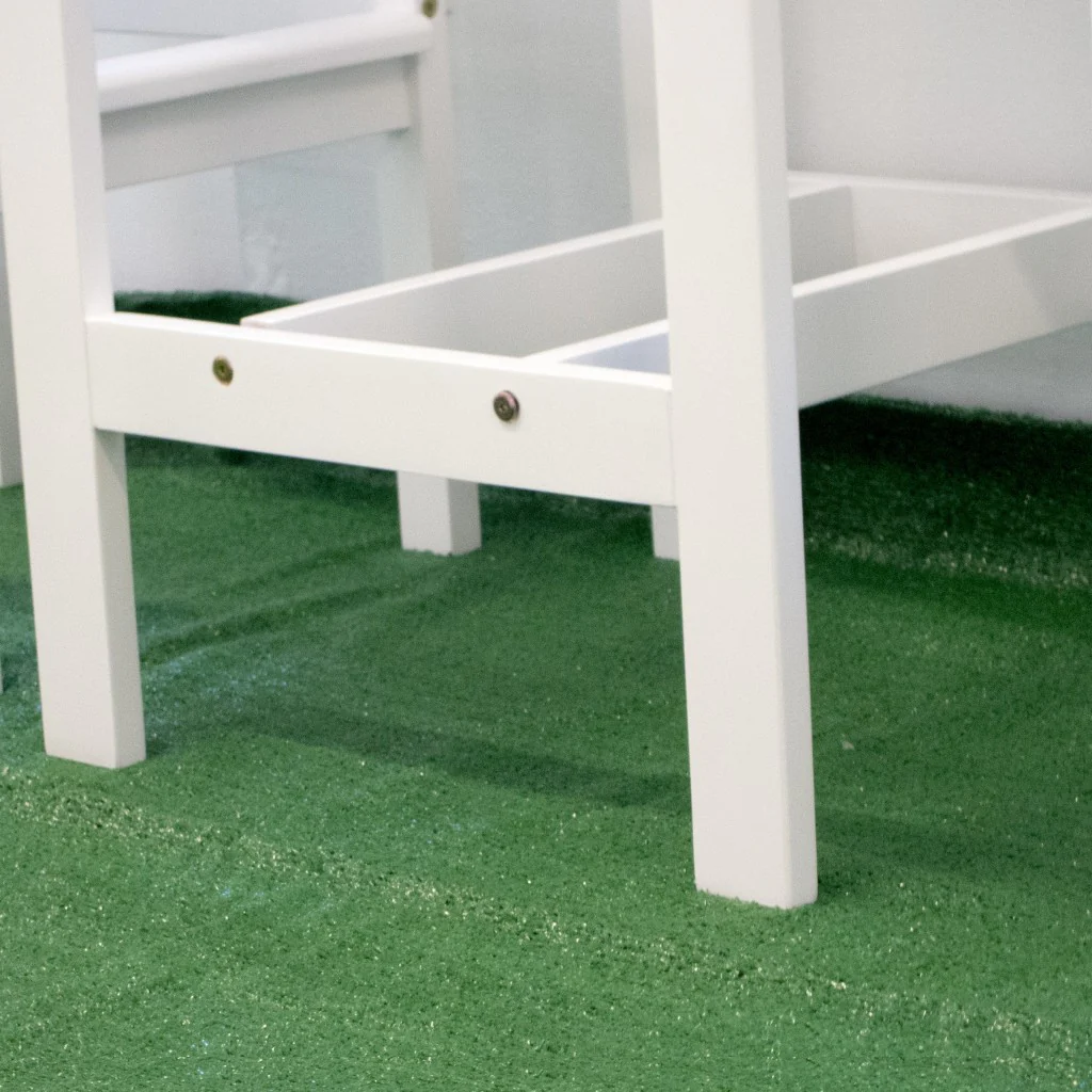 White Square Bar Table By Homeroots - Image 3
