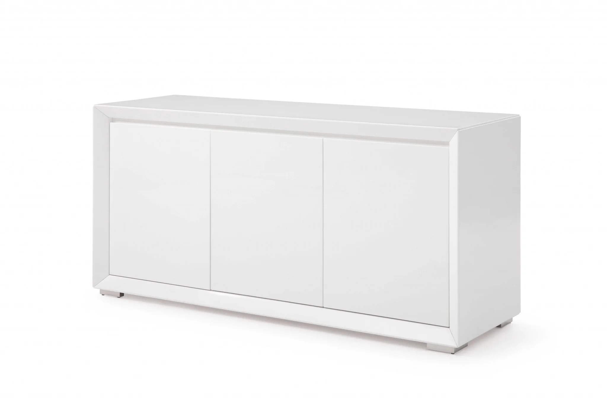 White Stainless Steel Buffet By Homeroots - 370768 - Image 2