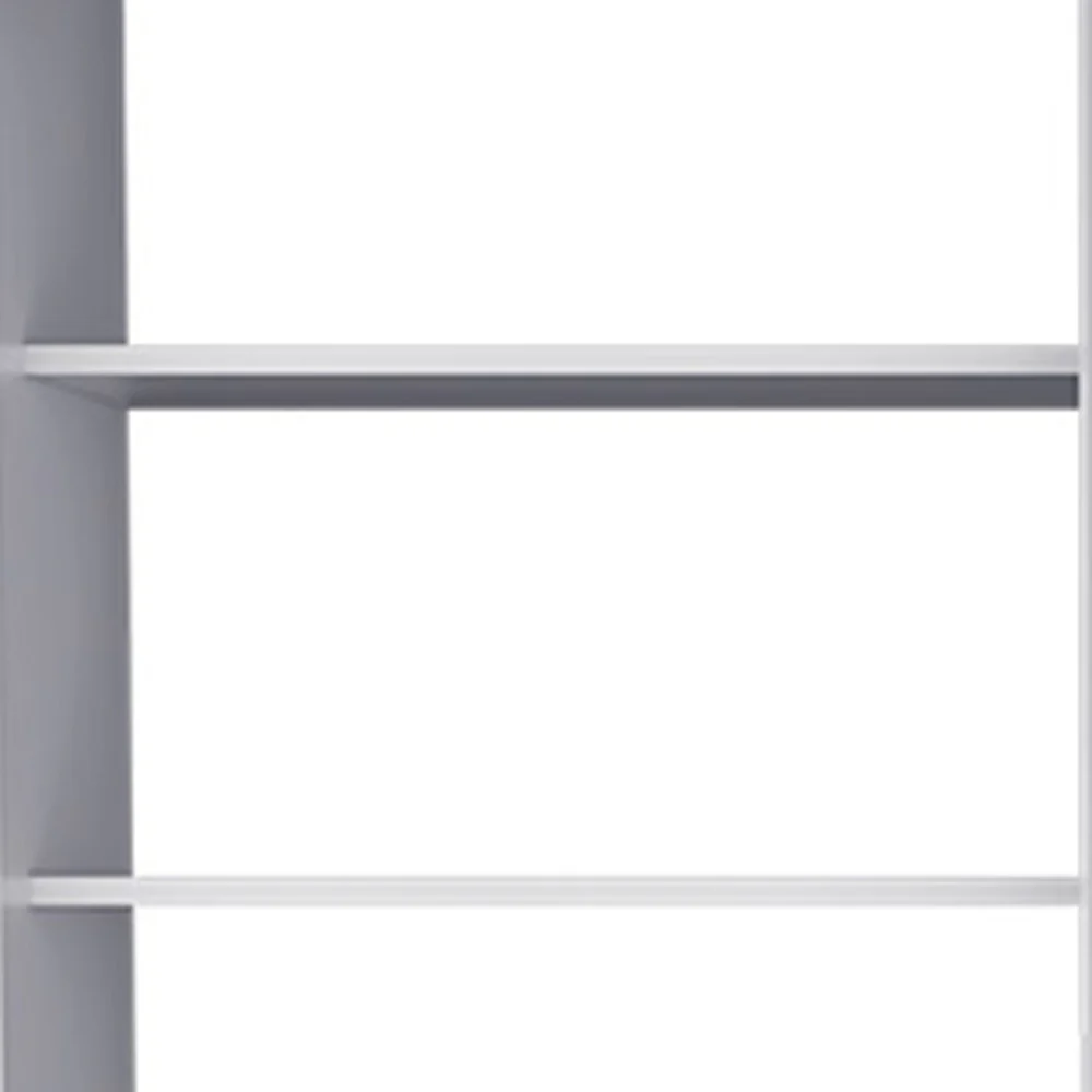 White Three Drawer Combo Dresser By Homeroots - Image 4