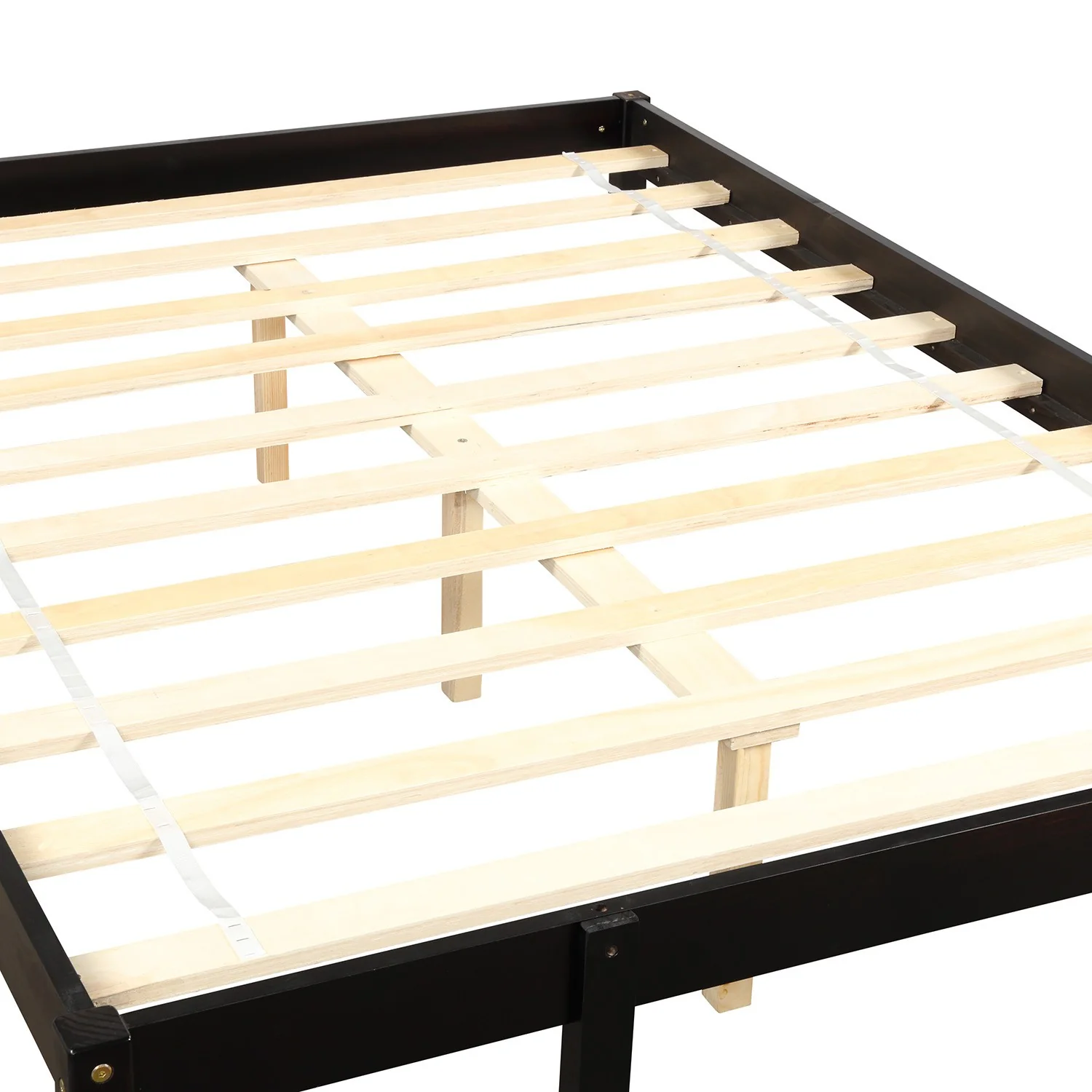 White Twin Size Full Size Bunk Bed By Homeroots - Image 17