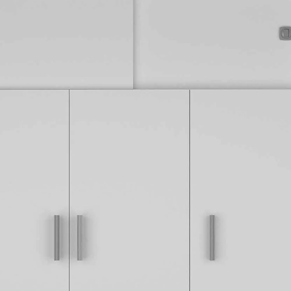 White Two Drawer Combo Dresser By Homeroots - Image 2