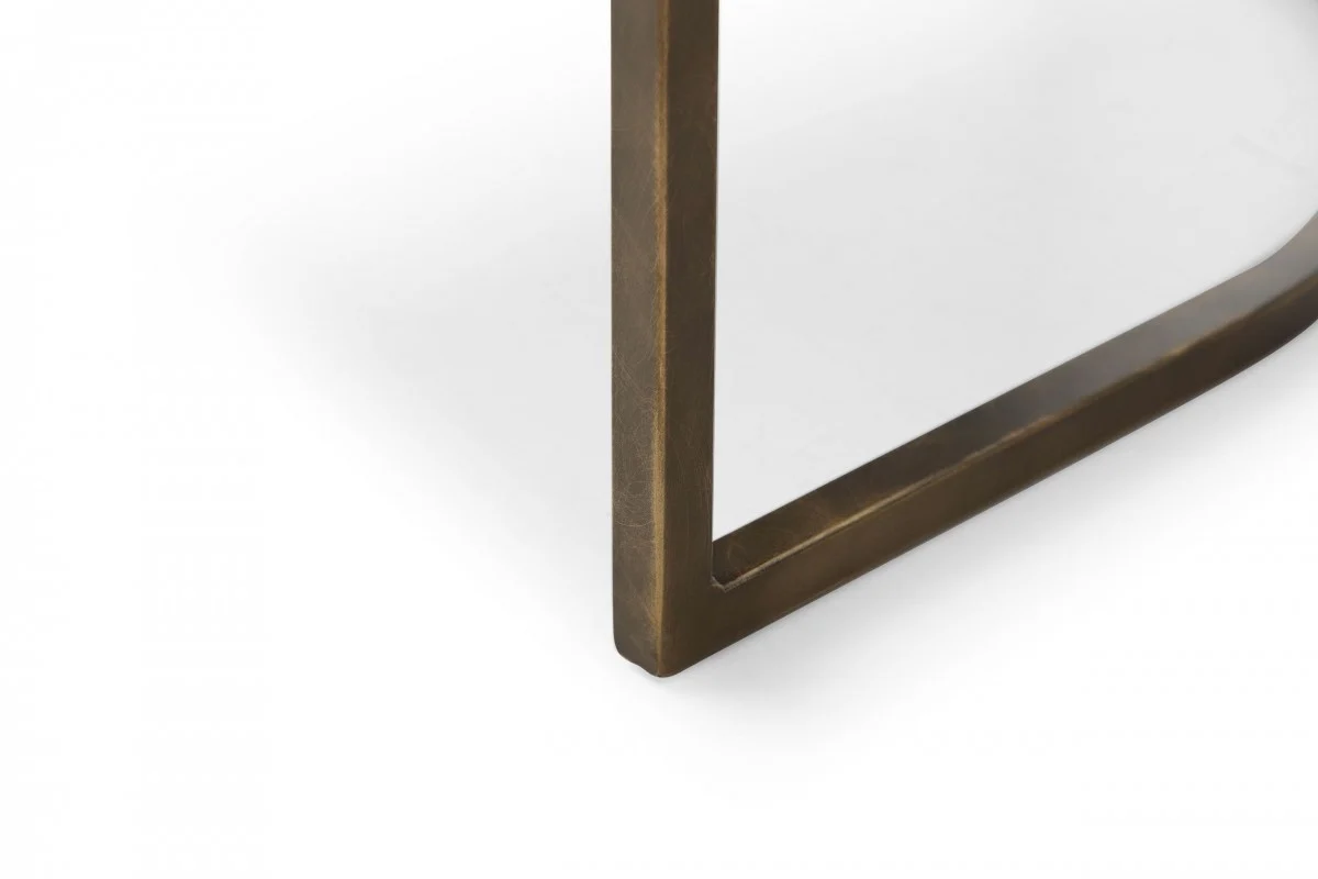 White Velvet Brass Modern Dining Chair By Homeroots - Image 17