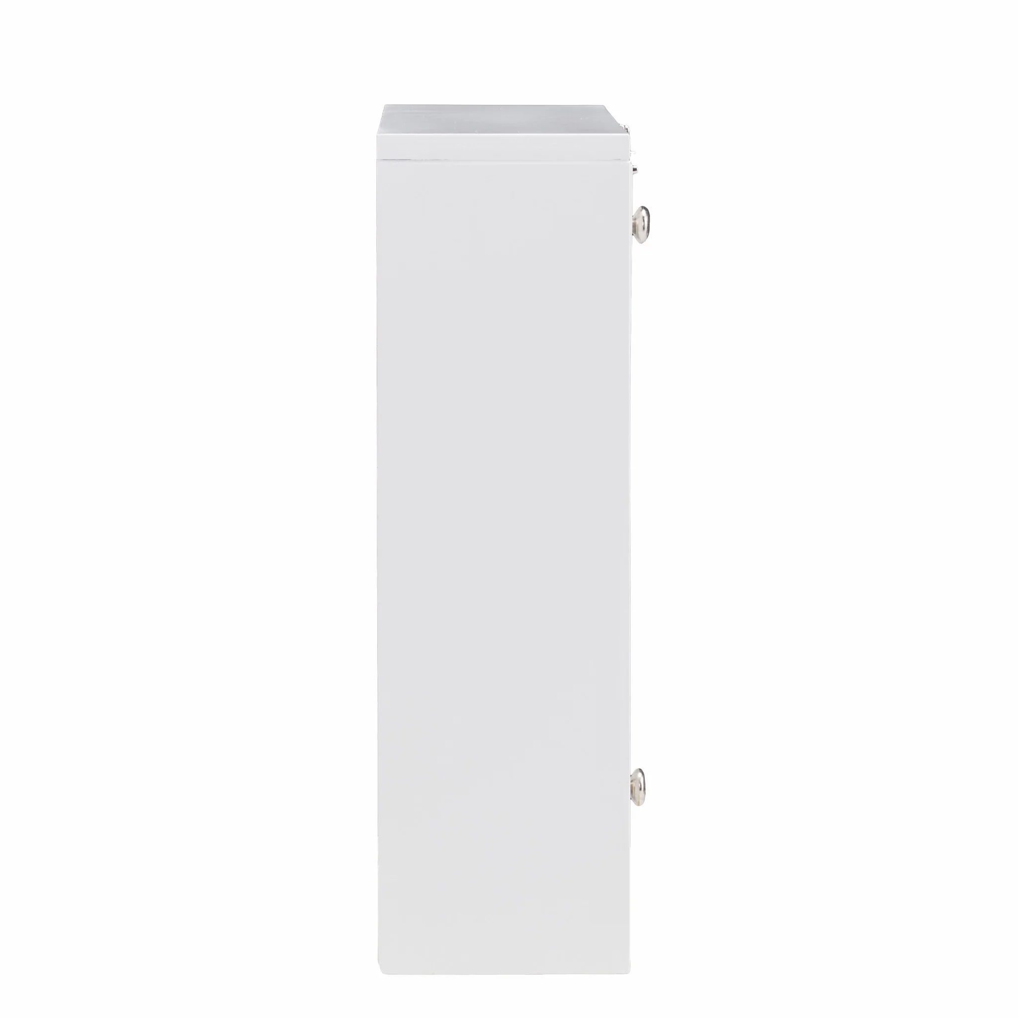 White Wall Mount Folding Desk By Homeroots - Image 6